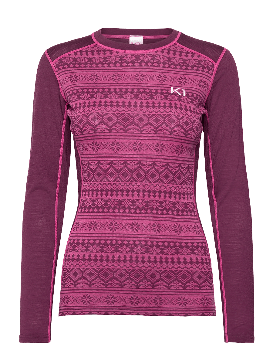 Kari Traa - MINA LS - sous-vêtements - wine - 0