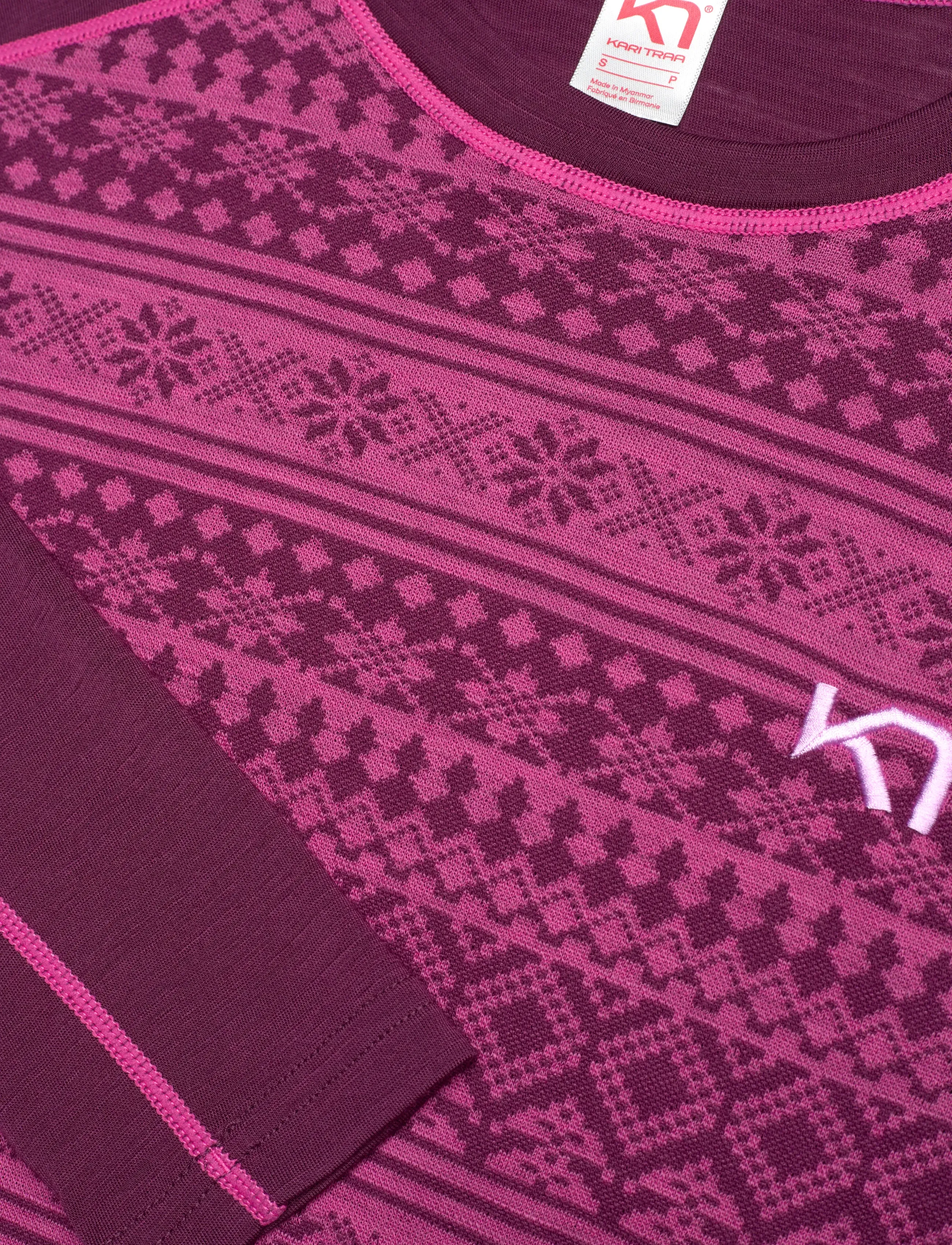 Kari Traa - MINA LS - outerwear - wine - 2