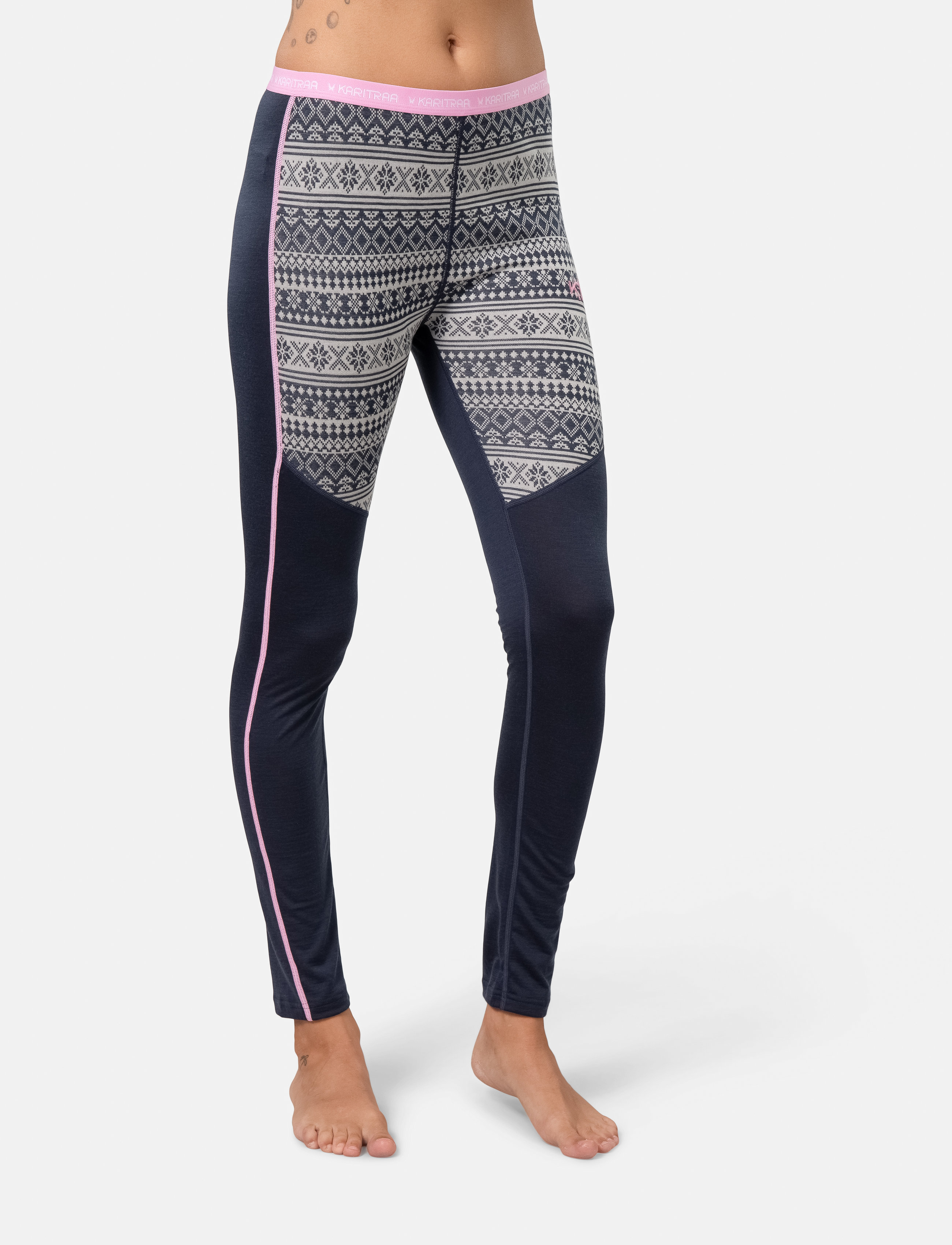 Kari Traa Mina Pant, S, Navy, Sport Base Layers > Sport Base Layer Underdele, Dame