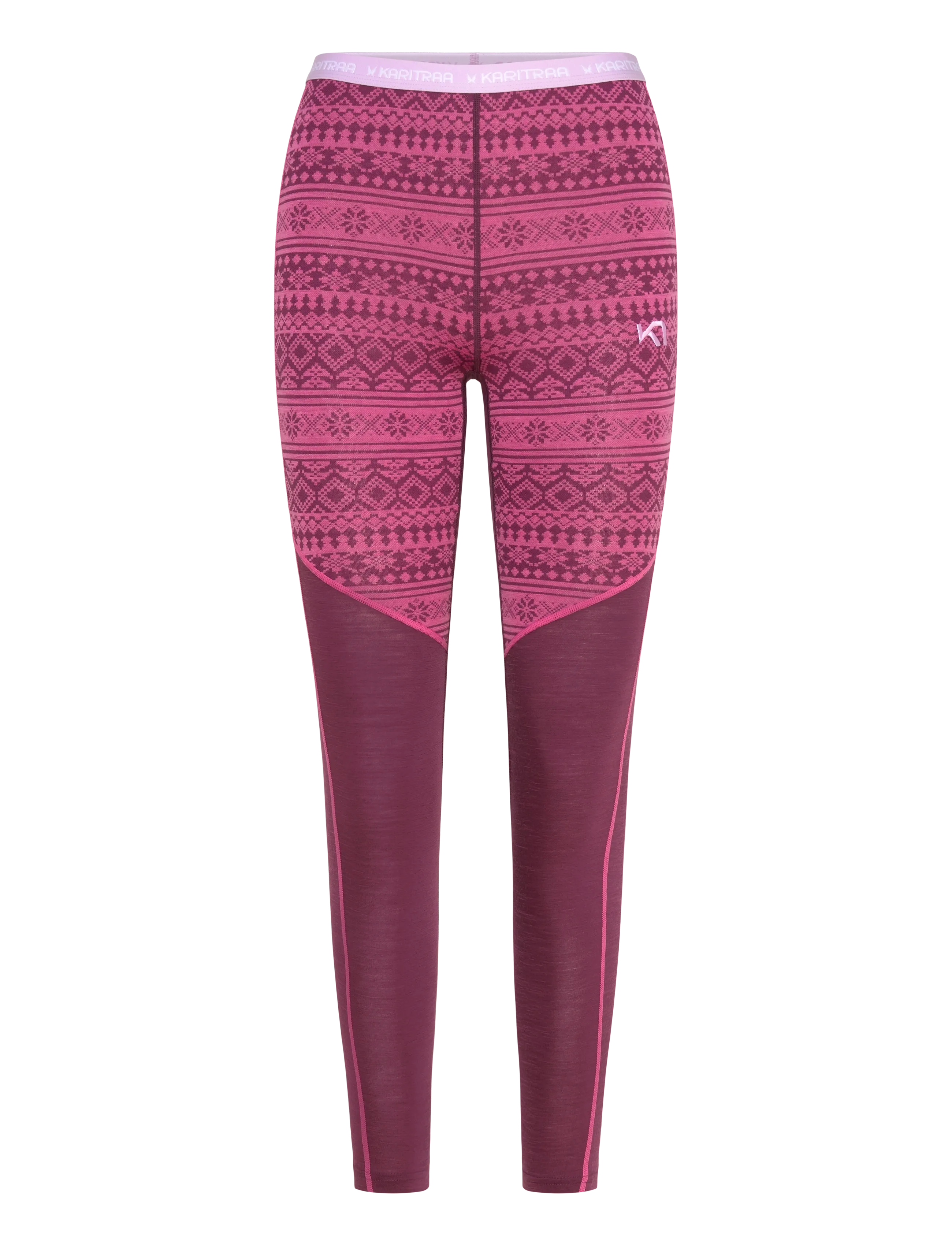 KARI TRAA Mina Hose Burgundy - S - Damen