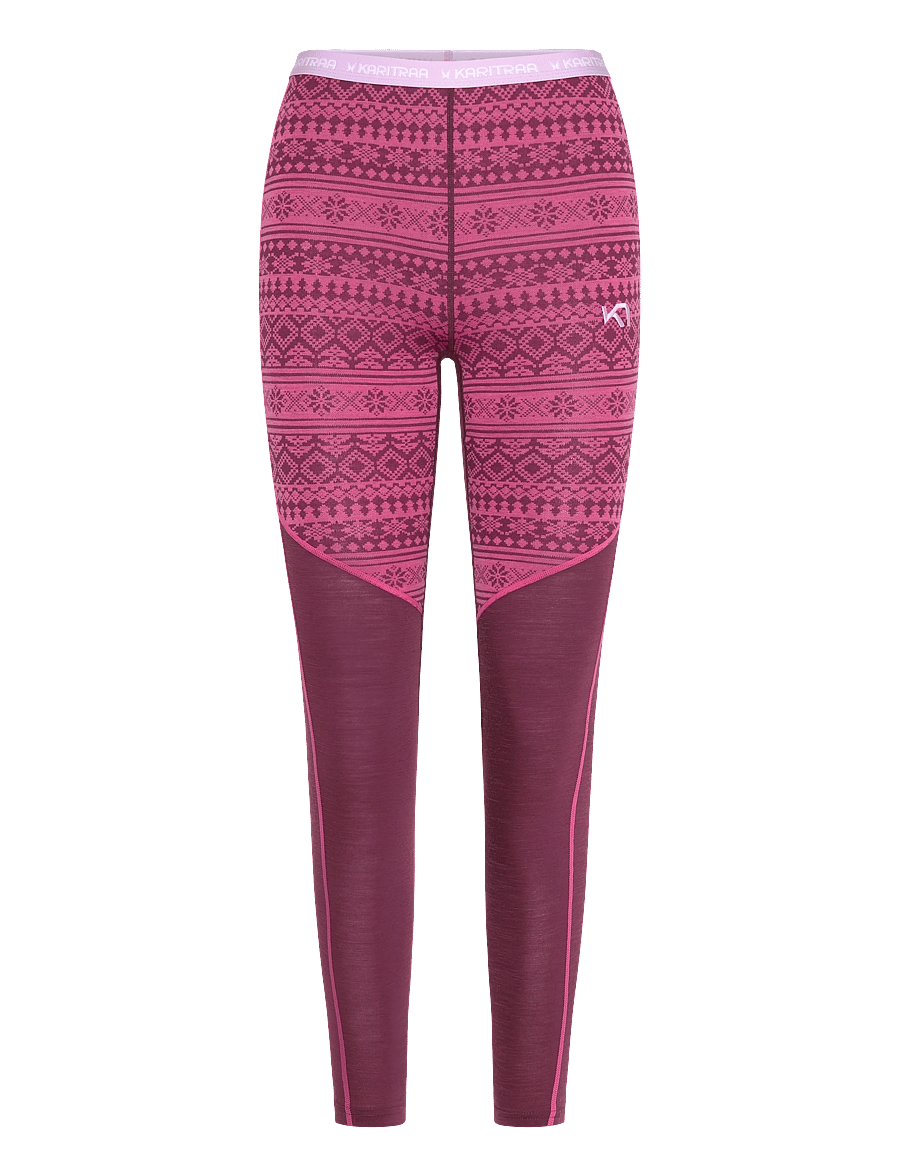 Kari Traa - MINA PANT - drabužiai - wine - 0