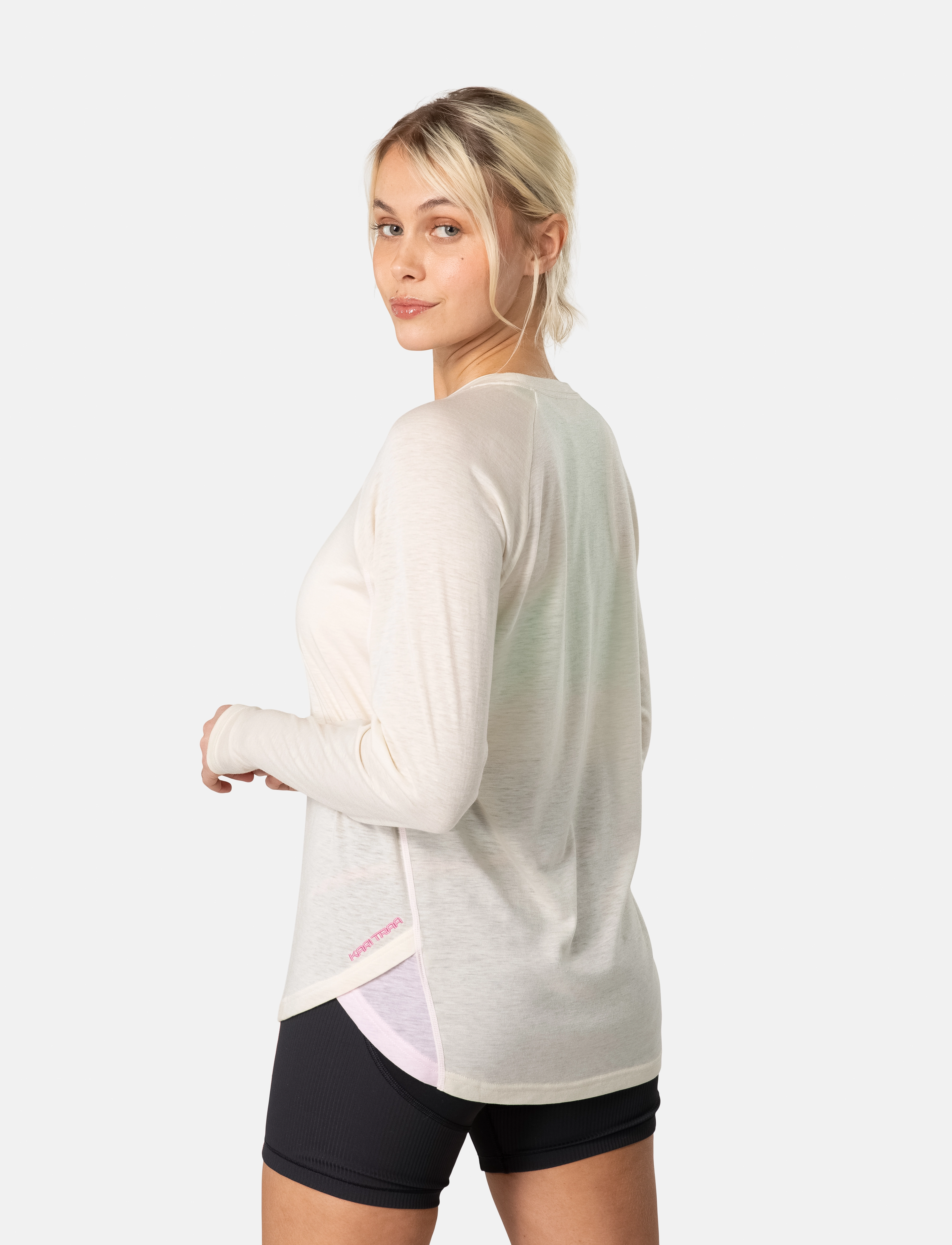 Kari Traa - HENNI LS - langærmede toppe - bjerk - 3