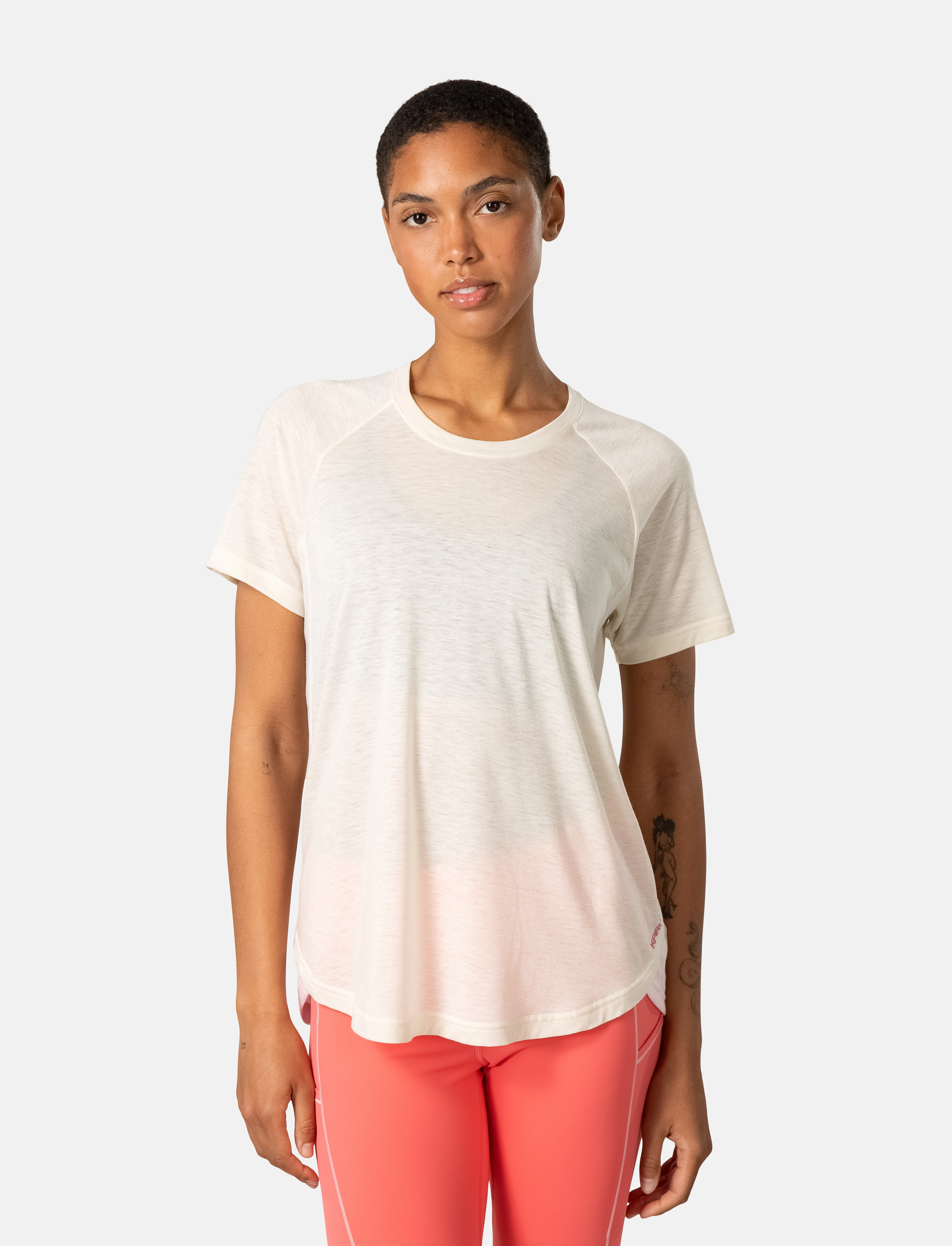 Kari Traa Henni Tee, Kvinder, Kortærmet T-shirt, Beige, Str: S