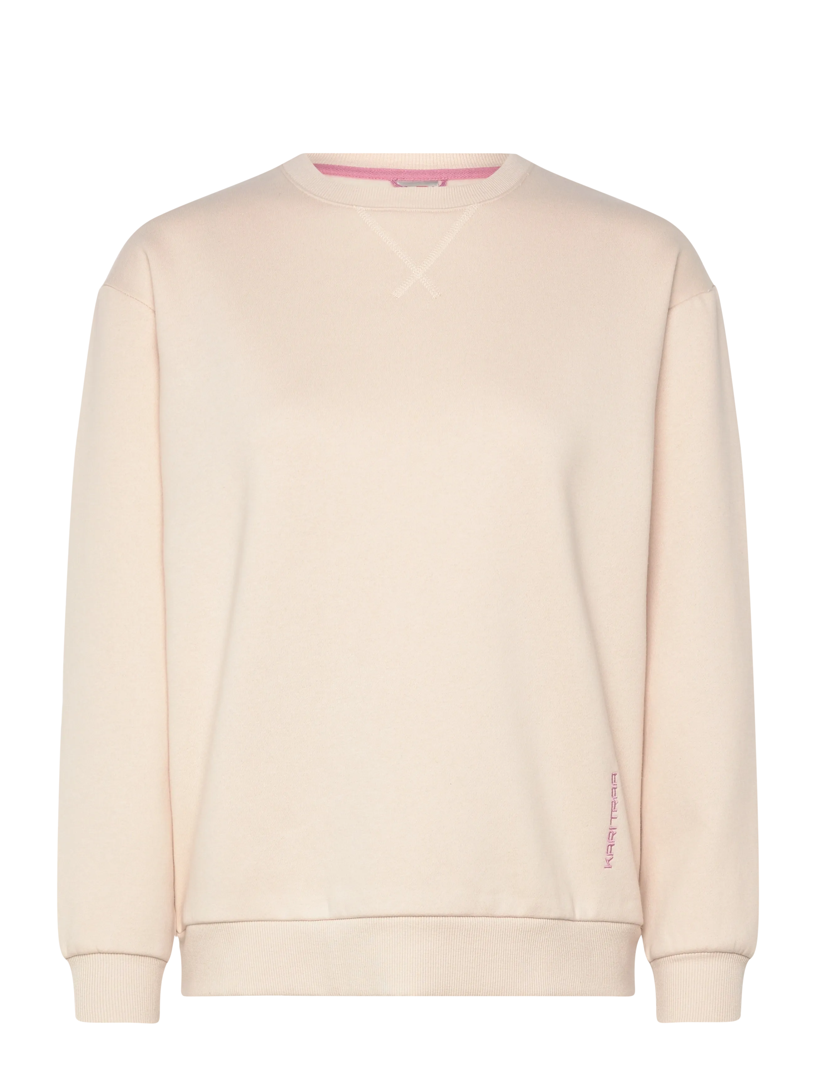 KARI TRAA Anelie Crew Cream - XL - Damen
