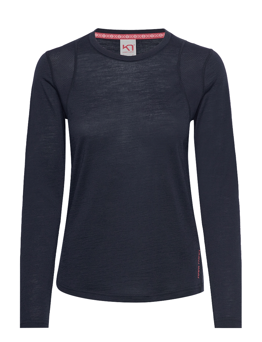 Kari Traa - EMBLA WOOL LS - aluspesu - royal - 1