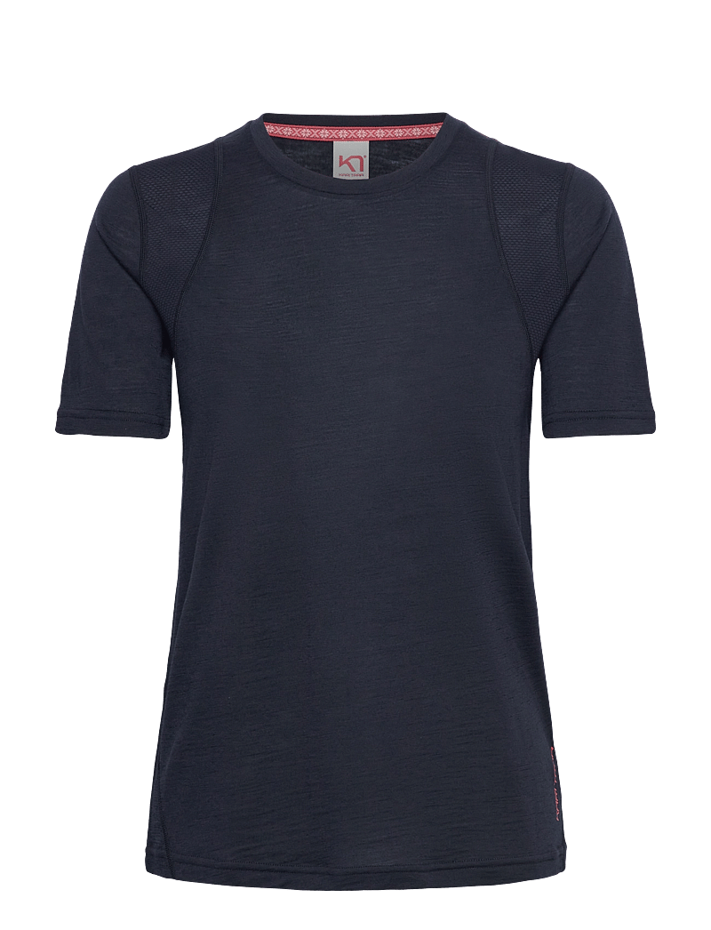 Kari Traa - EMBLA WOOL TEE - t-shirts - royal - 1