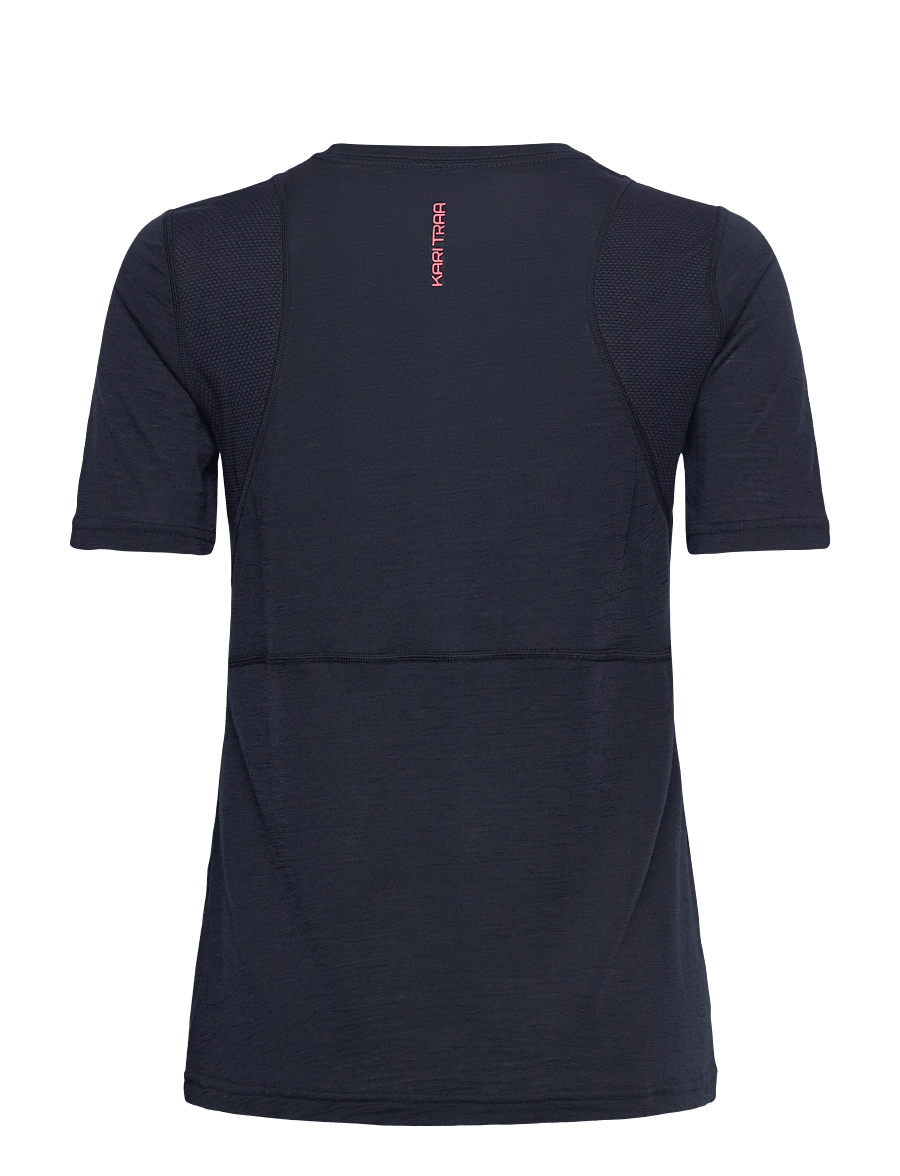 Kari Traa - EMBLA WOOL TEE - t-shirts - royal - 2