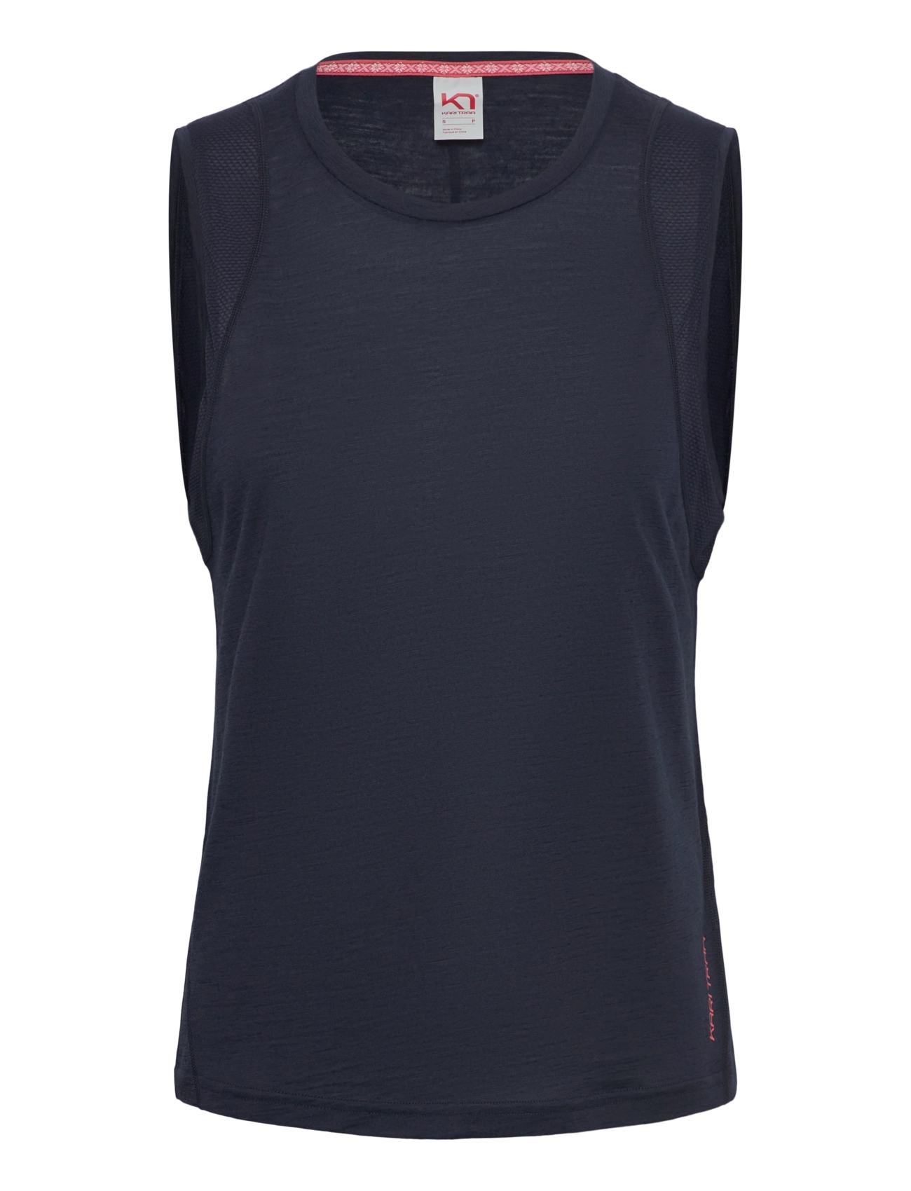 KARI TRAA Embla Wolle Oberteil Navy - XS - Damen