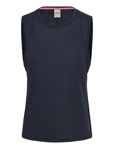 Kari Traa EMBLA WOOL TOP - Toppar & T-shirts - ROYAL / navy