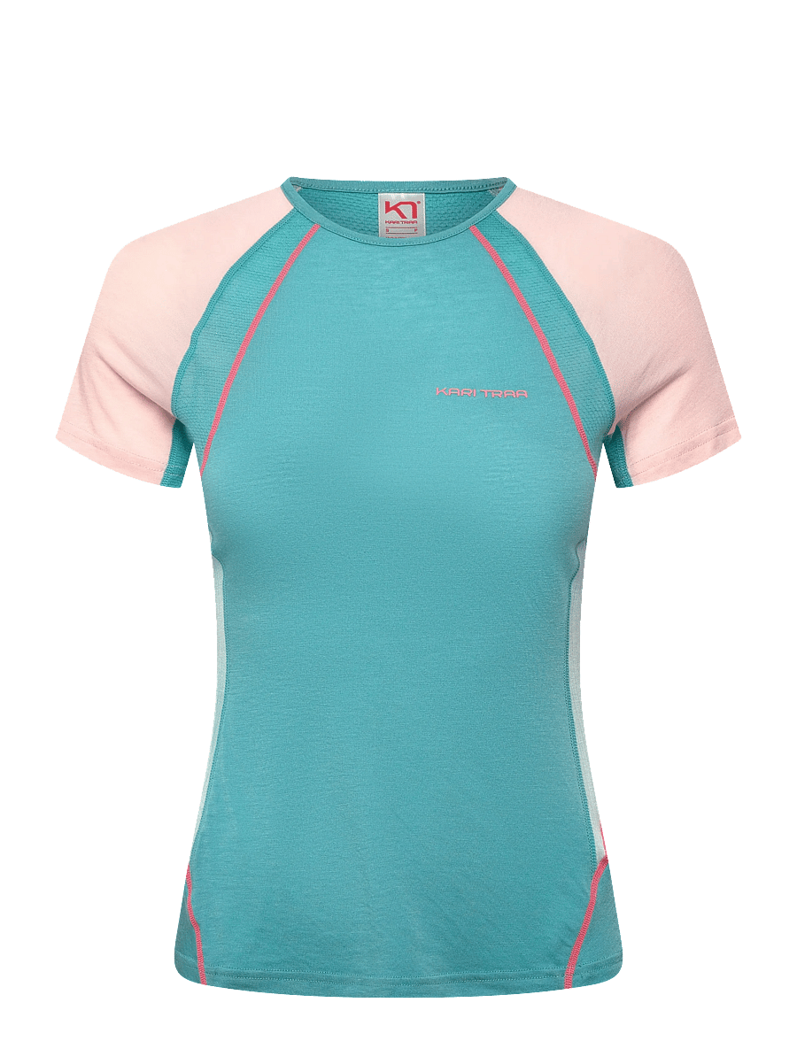 Kari Traa - ALMA TEE - t-shirts - lagon - 0