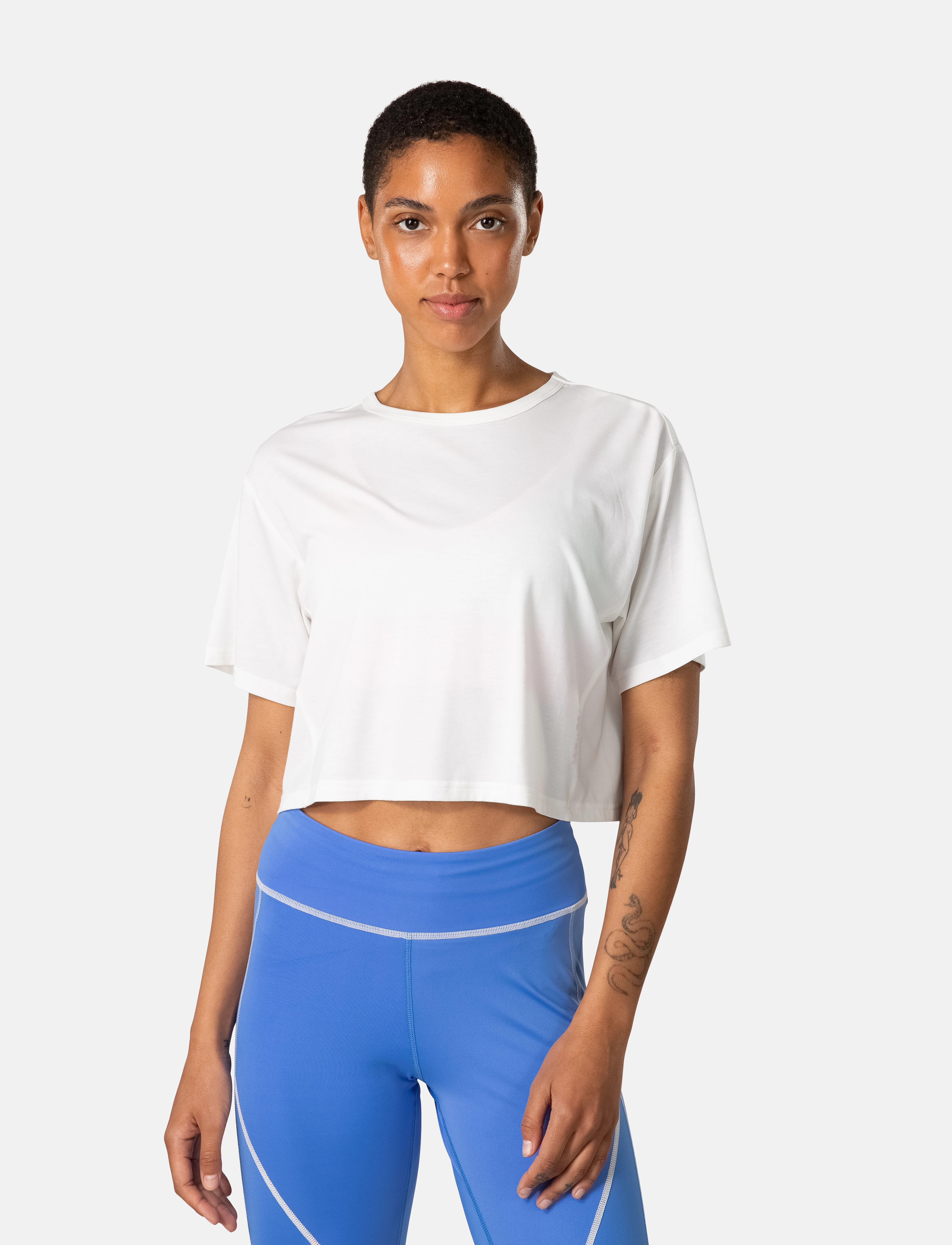 Kari Traa MIJA TEE - Sportoberteile - BWHITE / white