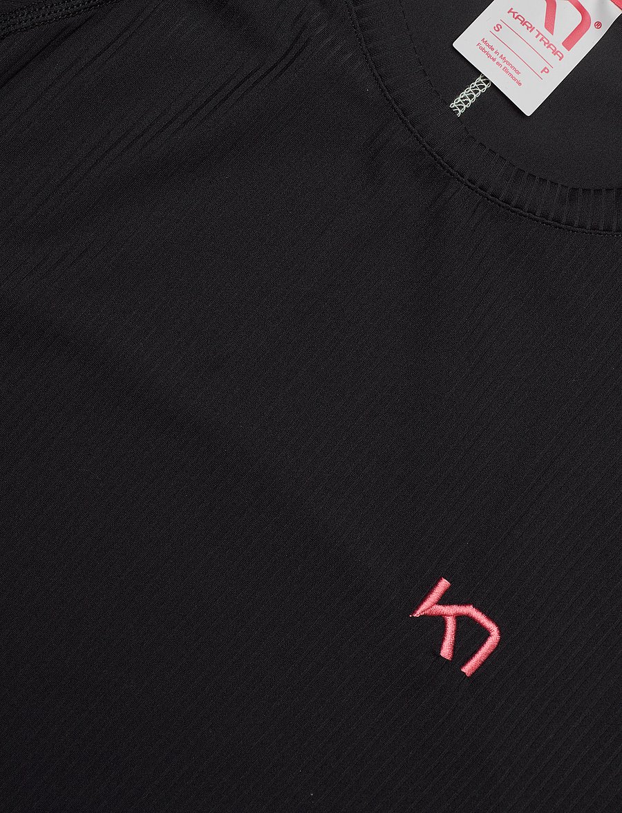 Kari Traa - LINNEA TEE - t-särgid - black - 4