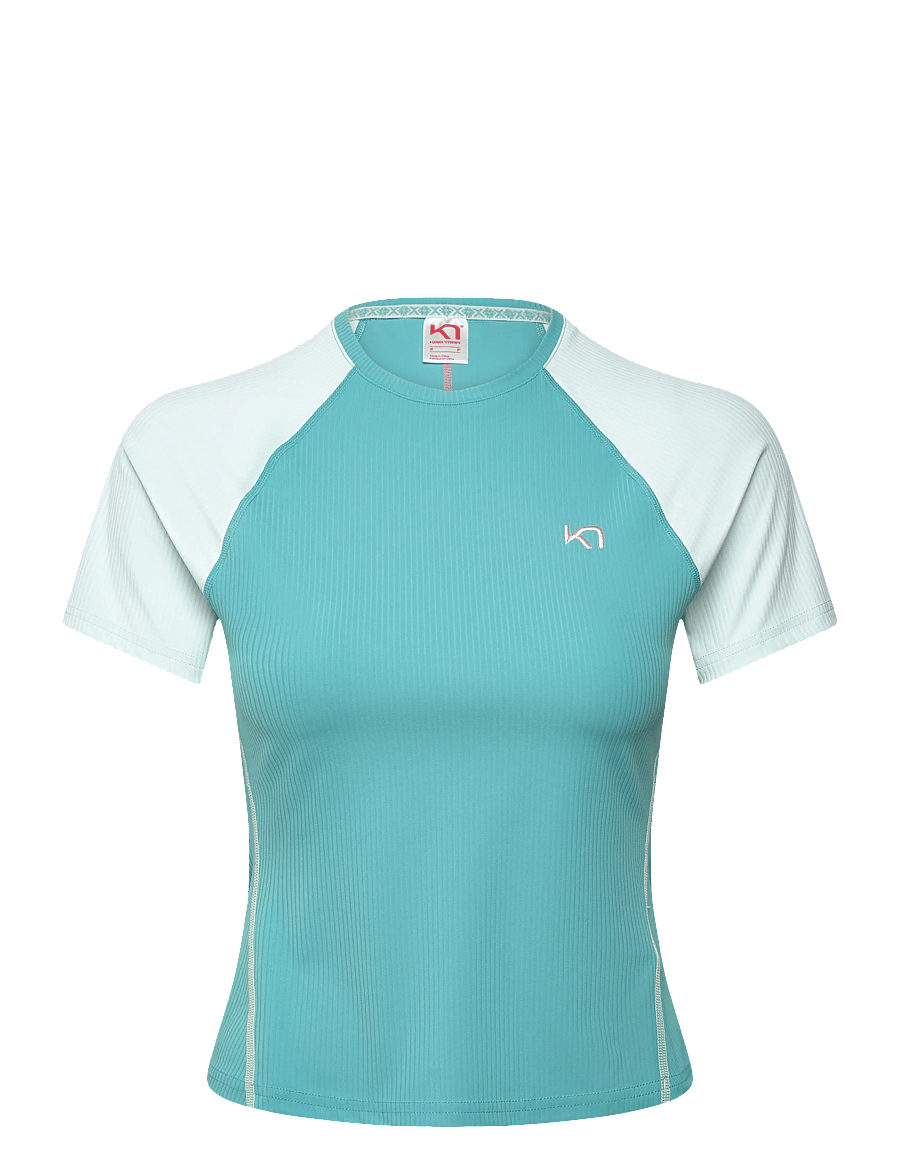 Kari Traa - LINNEA TEE - t-shirts - lagon - 1