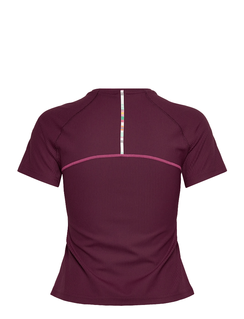 Kari Traa - LINNEA TEE - t-shirts - wine - 1