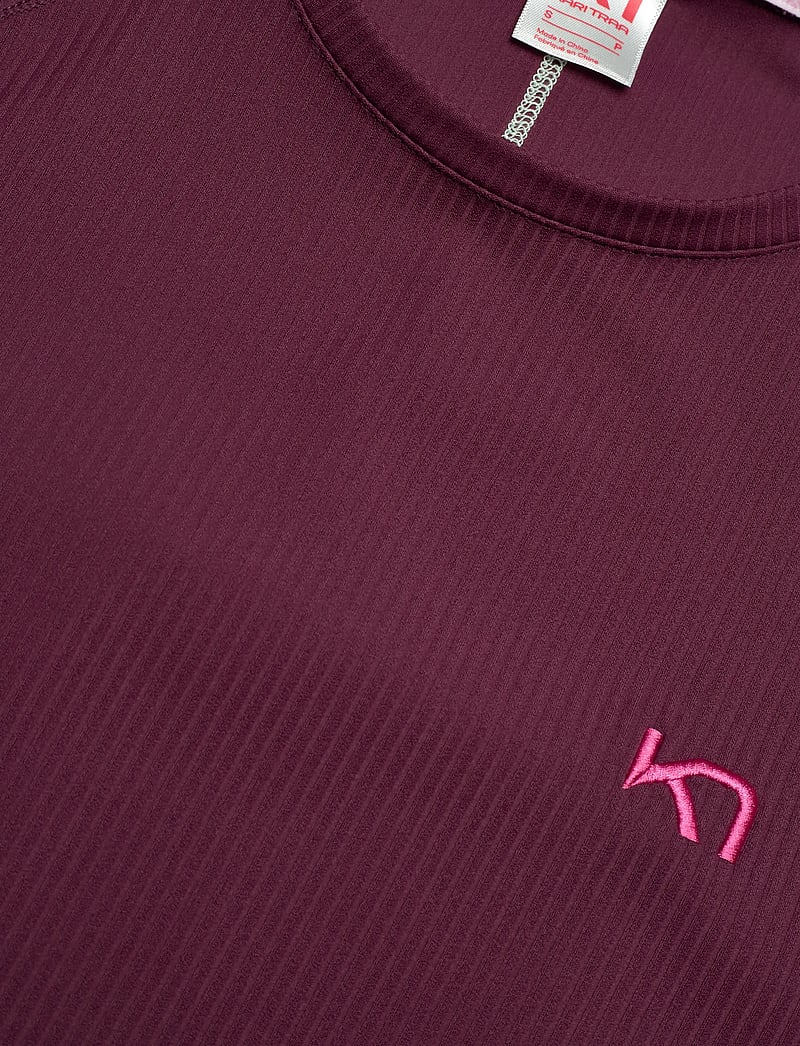 Kari Traa - LINNEA TEE - t-shirts - wine - 2