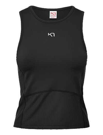 Kari Traa LINNEA TOP - Toppar & T-shirts - BLCK / black