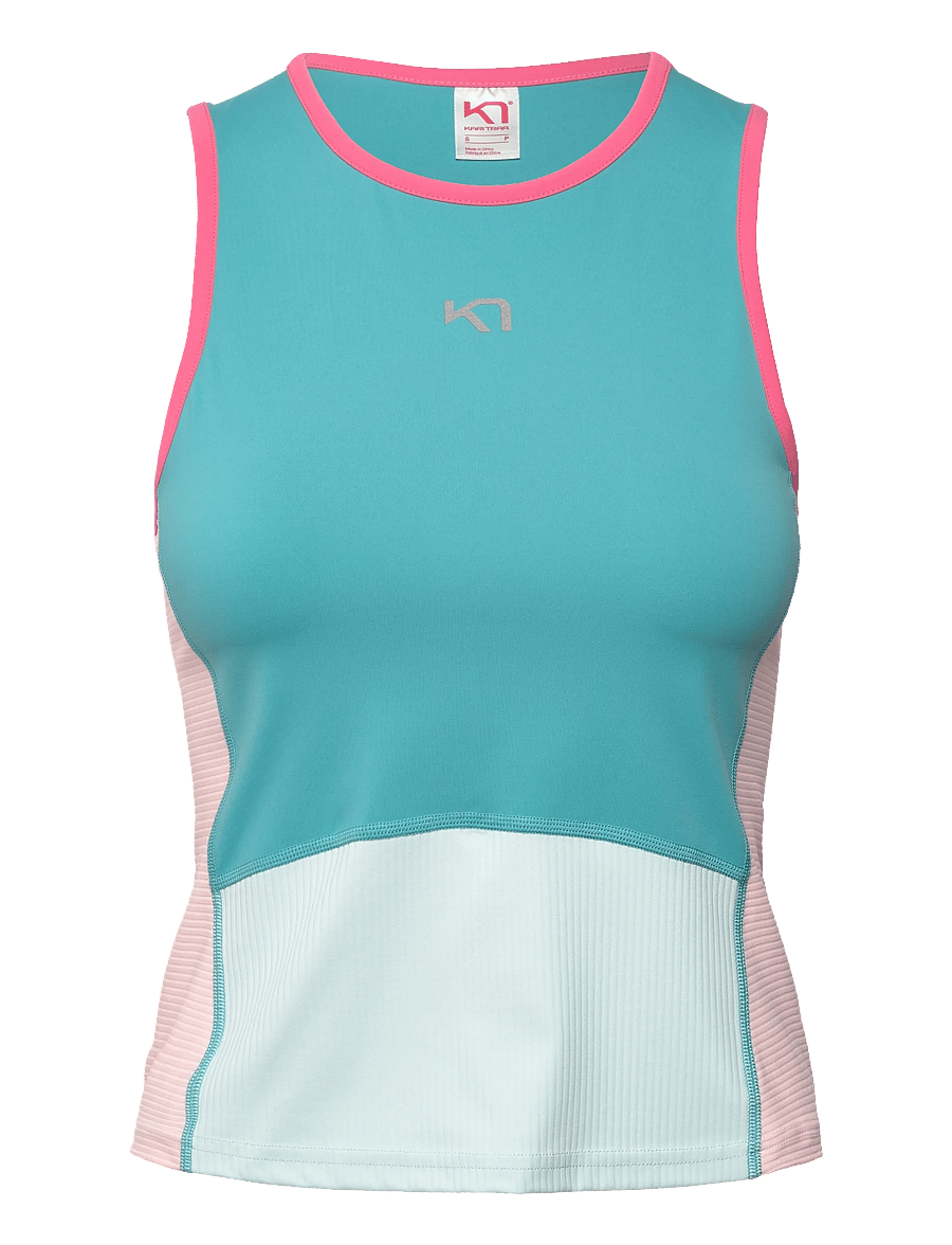 Kari Traa - LINNEA TOP - tanktops - lagon - 1