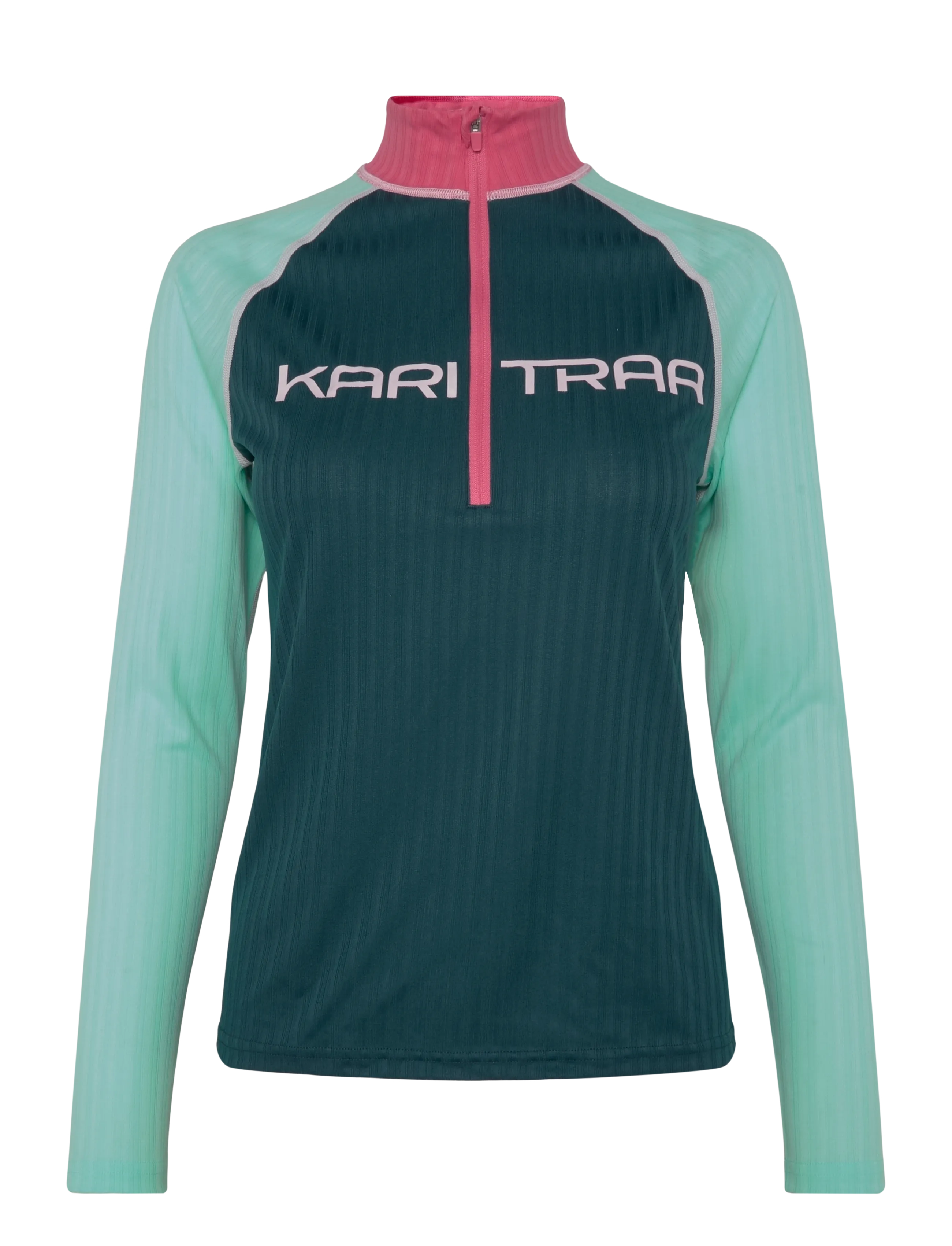 Kari Traa ELLA HALFZIP - Termoundertrøjer - JELLY / green