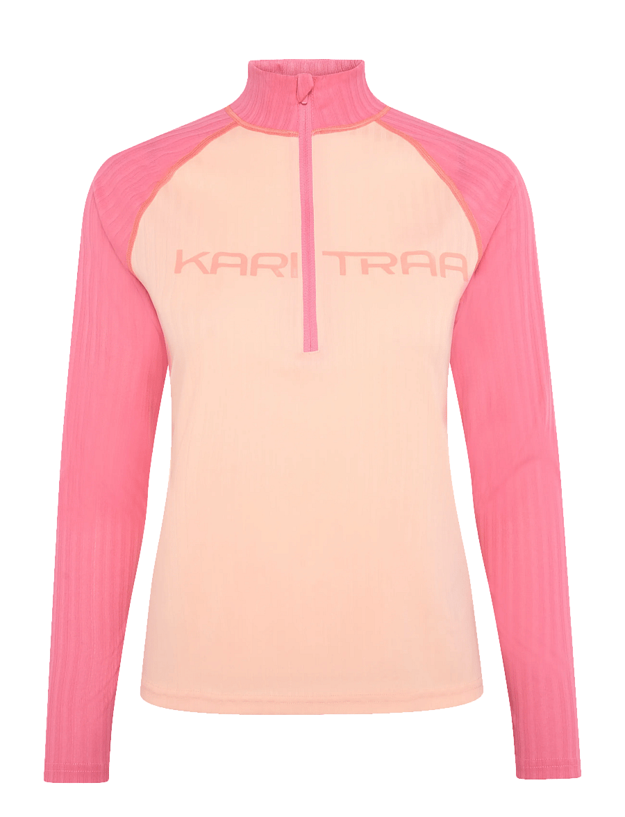 Kari Traa - ELLA HALFZIP - langærmede t-shirts - pblom - 1