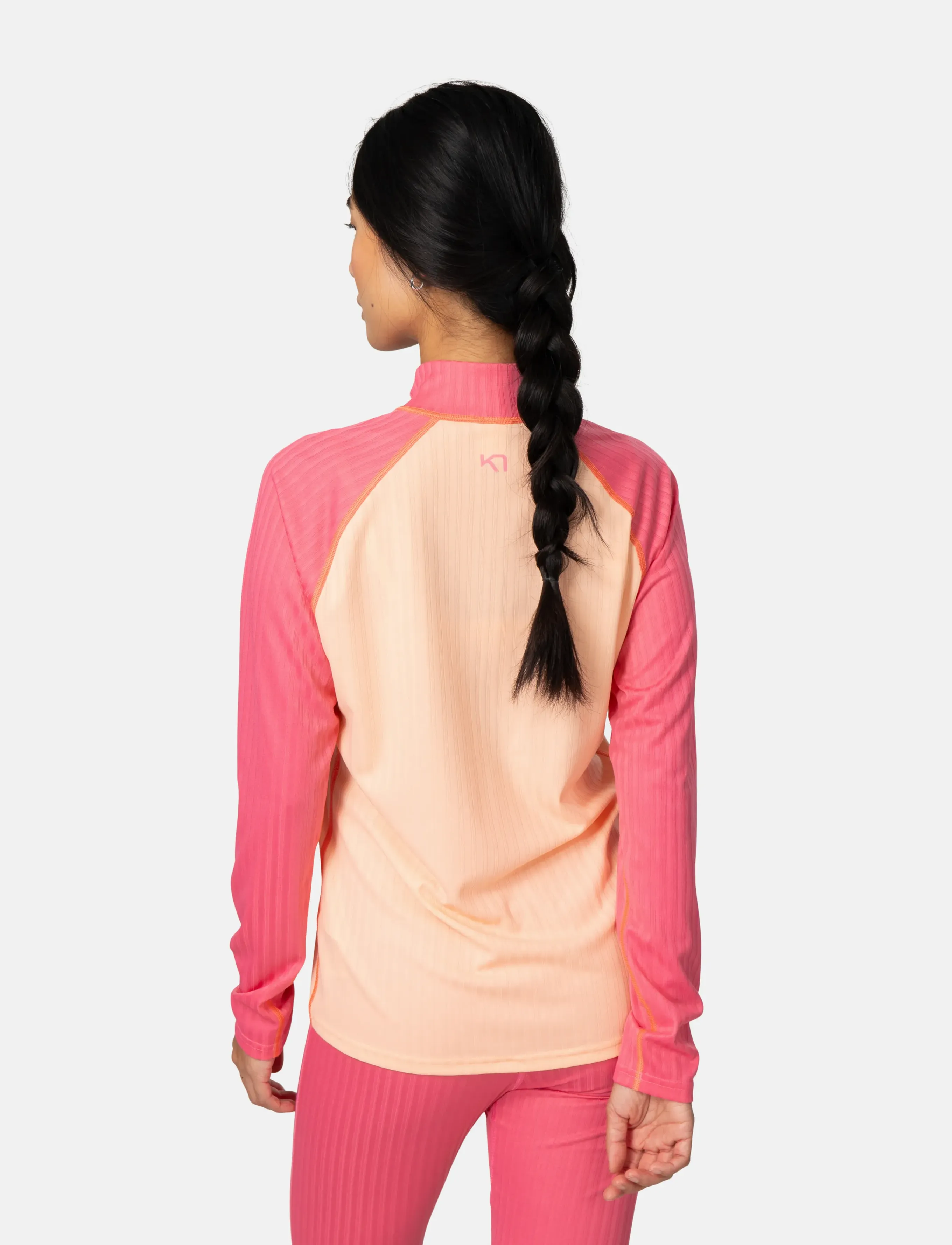 Kari Traa - ELLA HALFZIP - langærmede t-shirts - pblom - 3