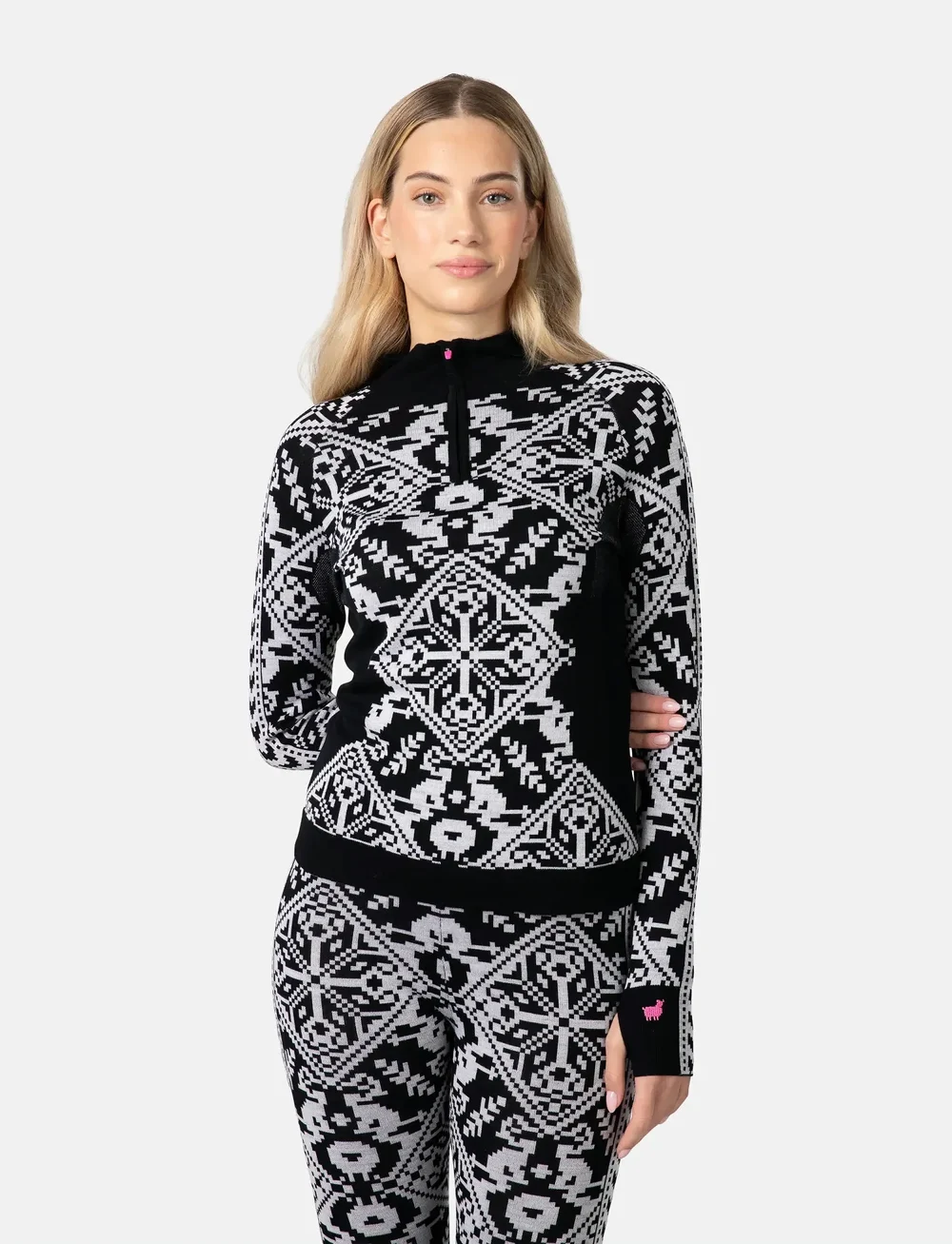 Kari Traa - SAGA HZ - base layer tops - black - 0