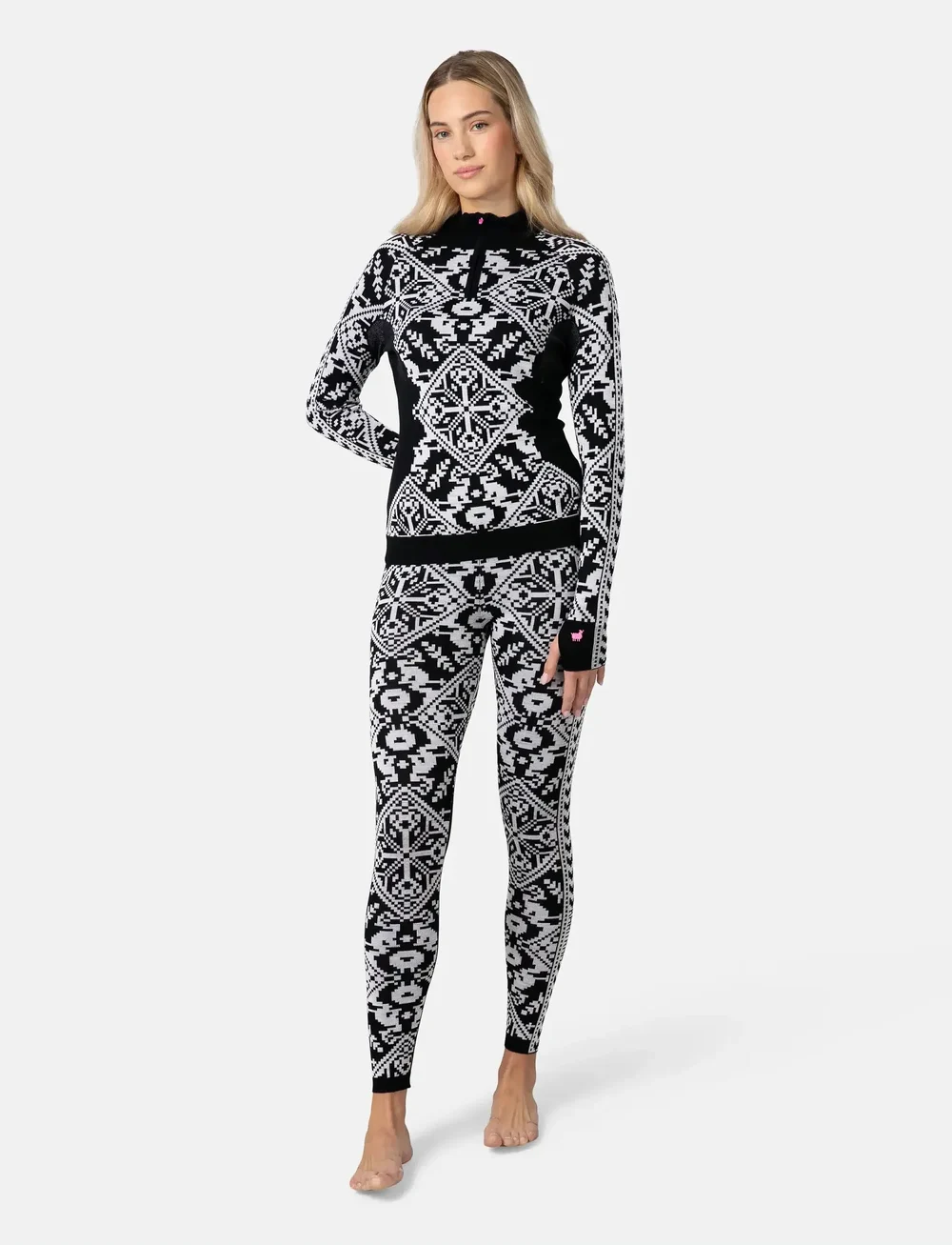 Kari Traa - SAGA HZ - base layer tops - black - 4