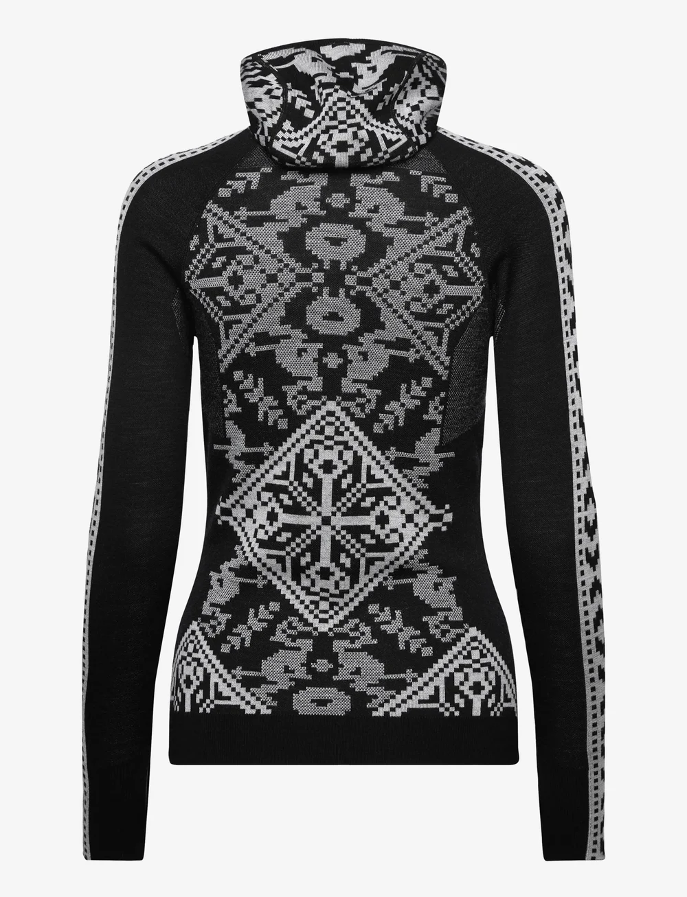 Kari Traa - SAGA HOOD - underställströjor - black - 2