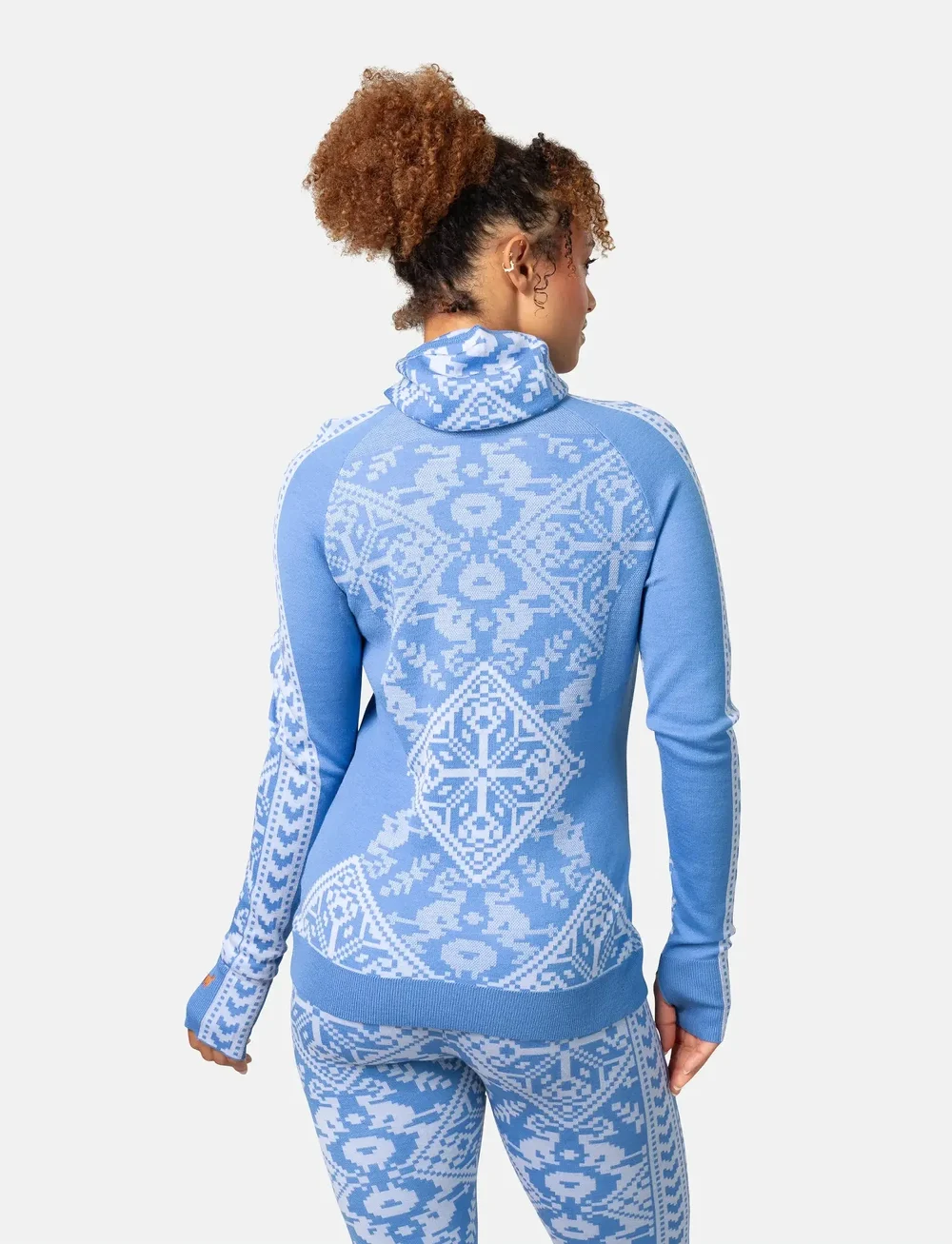 Kari Traa - SAGA HOOD - termoundertrøjer - sea - 3