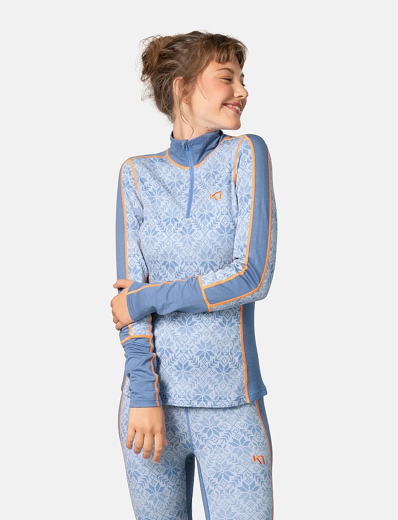 Kari Traa - ANNA HZ - base layer tops - sea - 0