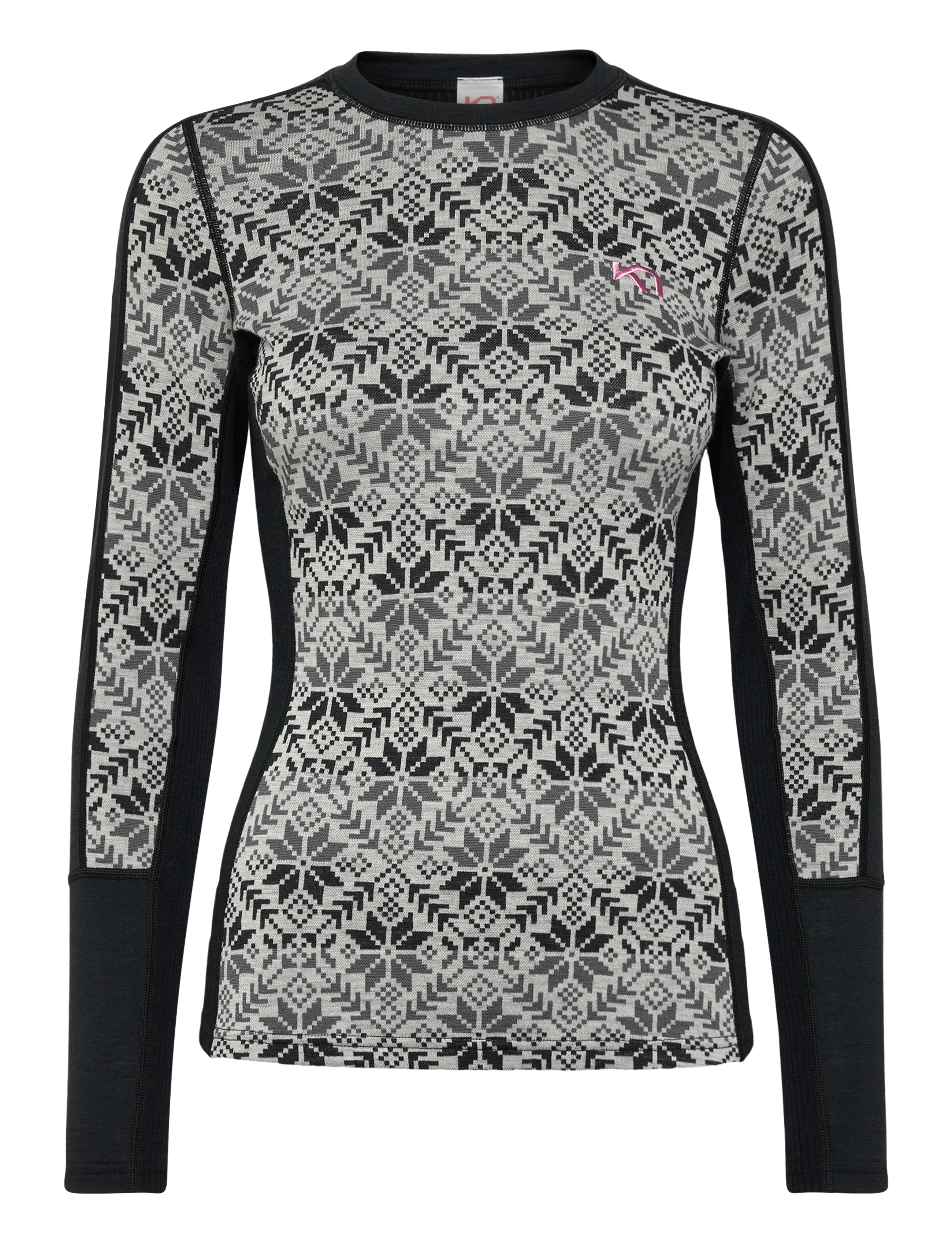 Kari Traa ANNA LS - Base layer tops - BLACK / black