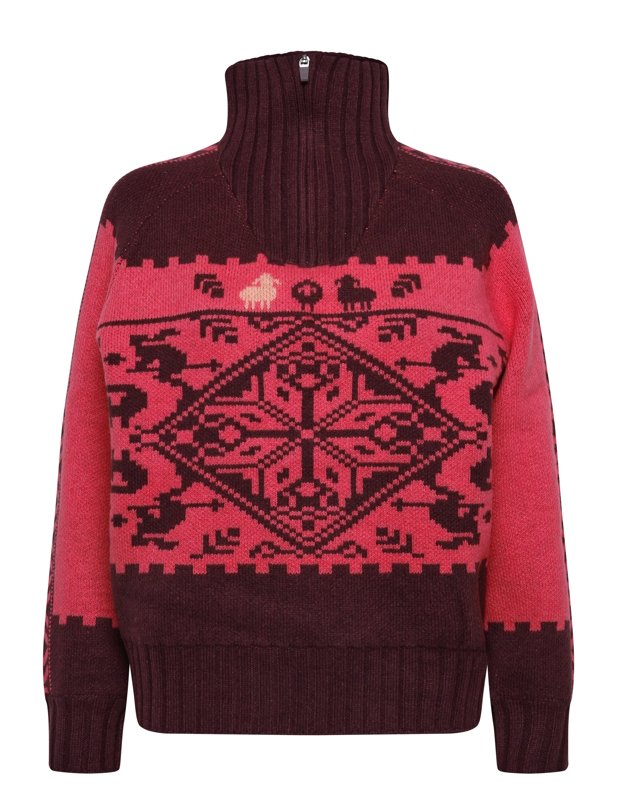Kari Traa SAGA KNIT - Sweatshirts - COCOA / brown
