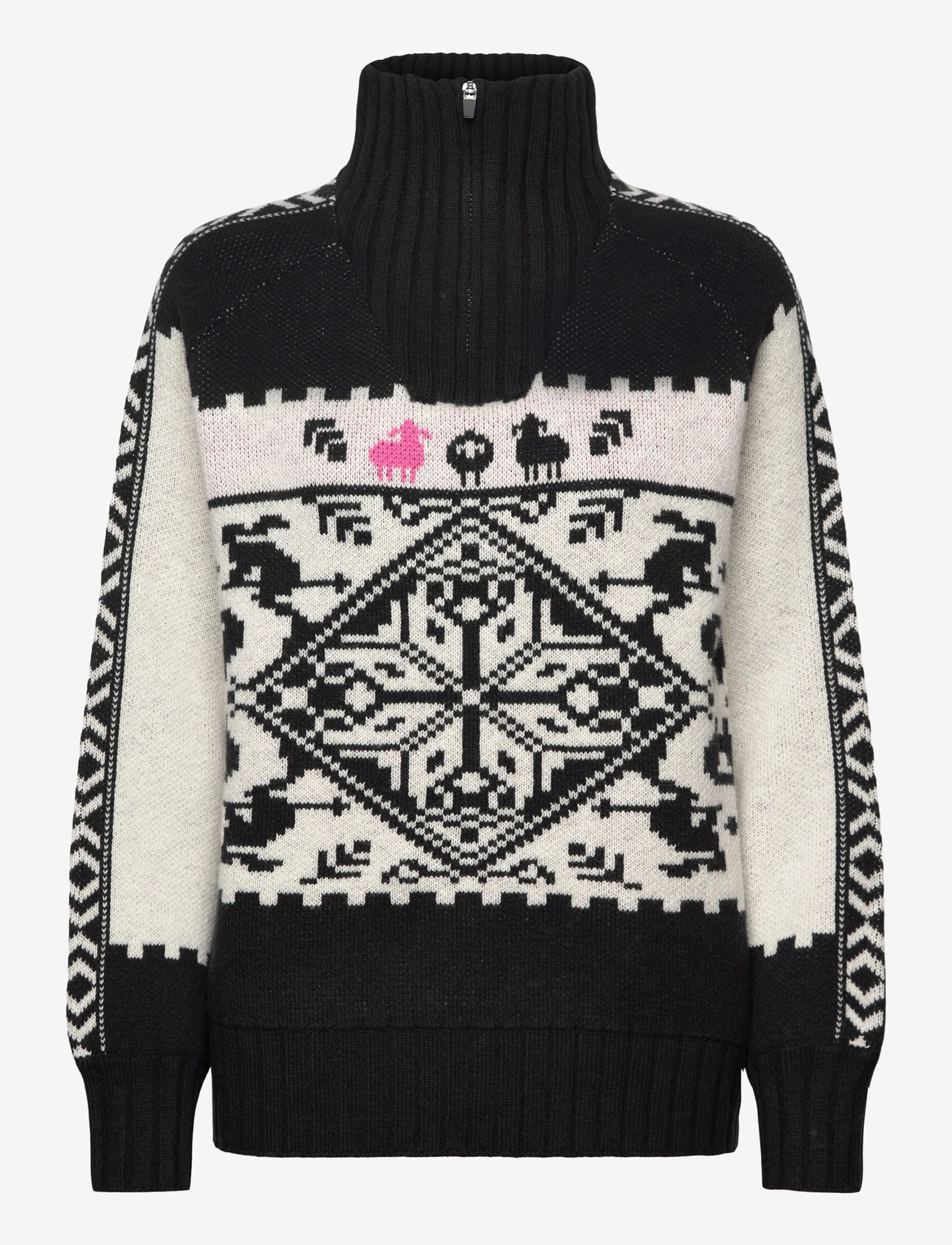 Kari Traa - SAGA KNIT - sweatshirts - nwhite - 1