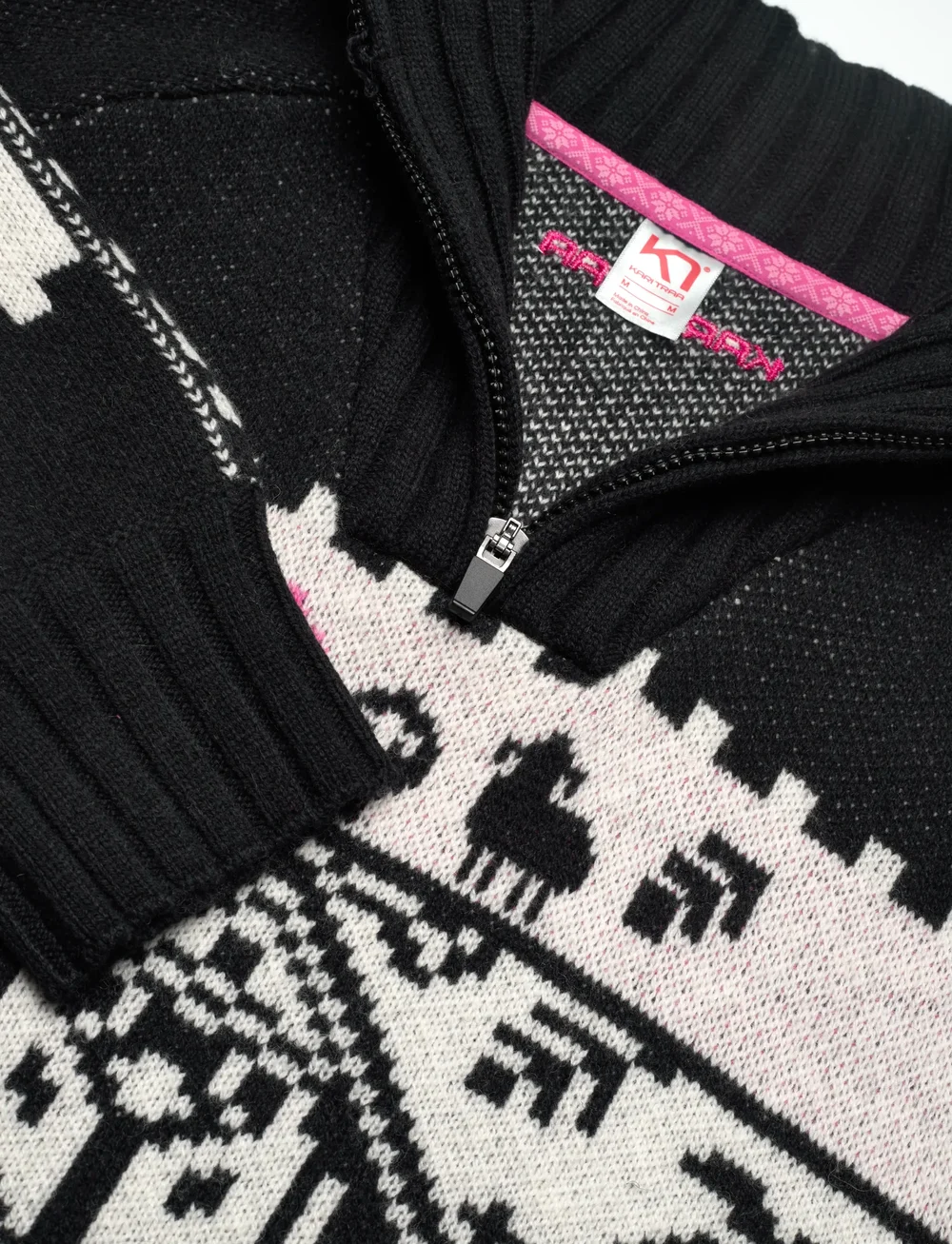 Kari Traa - SAGA KNIT - sweatshirts - nwhite - 4