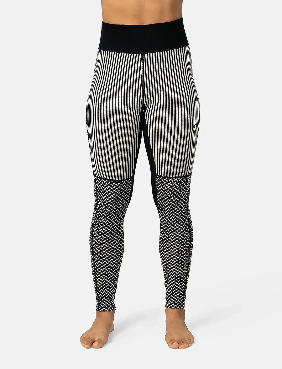 Kari Traa - SMEKKER HIGH WAIST PANTS - aluskihina kantavad rõivad - black - 0
