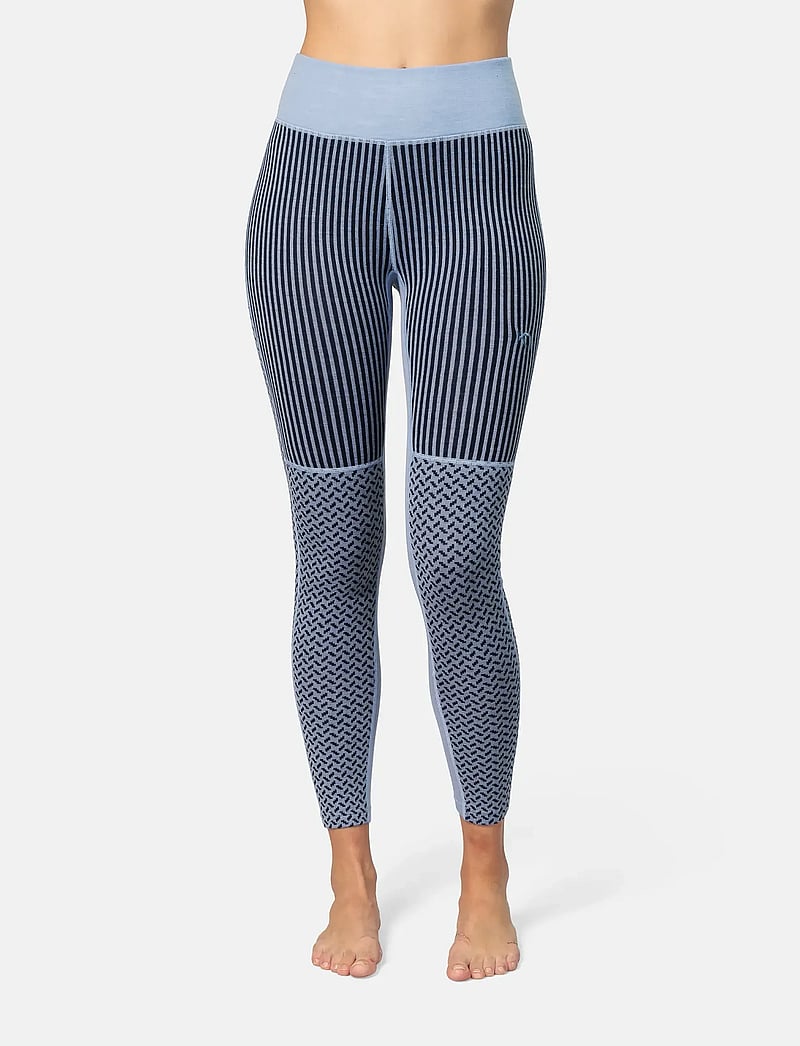 Kari Traa - SMEKKER HIGH WAIST PANTS - aluskihina kantavad püksid - iris - 0