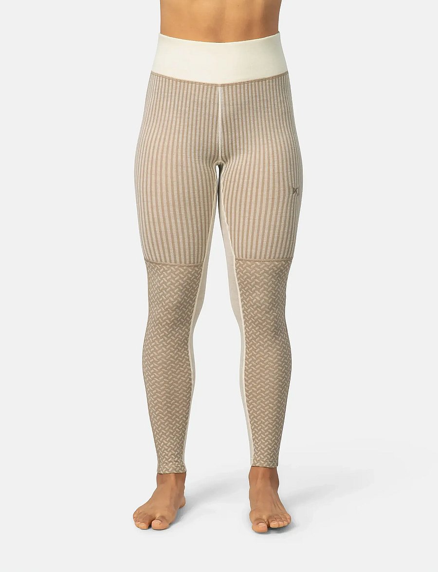 Kari Traa - SMEKKER HIGH WAIST PANTS - termotøj - mocha - 0