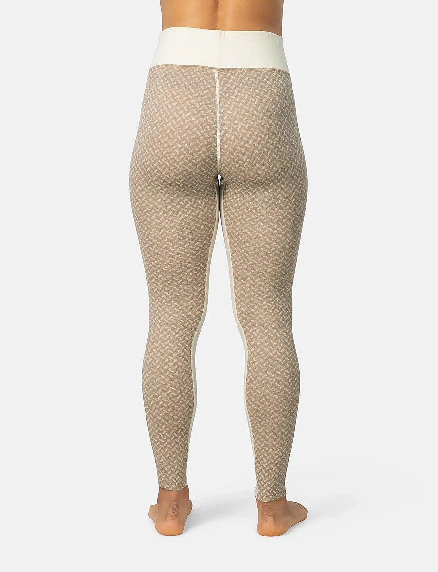 Kari Traa - SMEKKER HIGH WAIST PANTS - termotøj - mocha - 3