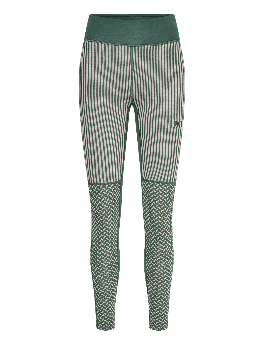 Kari Traa - SMEKKER HIGH WAIST PANTS - termotøj - thyme - 1