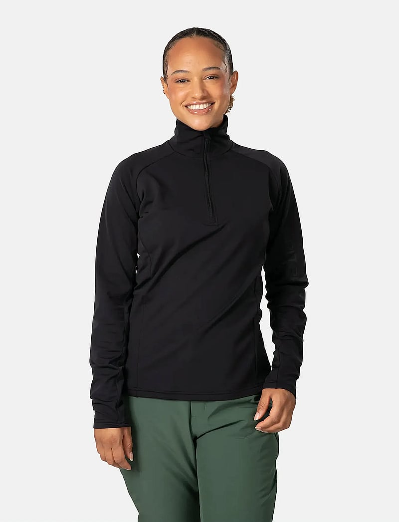 Kari Traa - EVELYN MIDLAYER - oberteile - black - 0