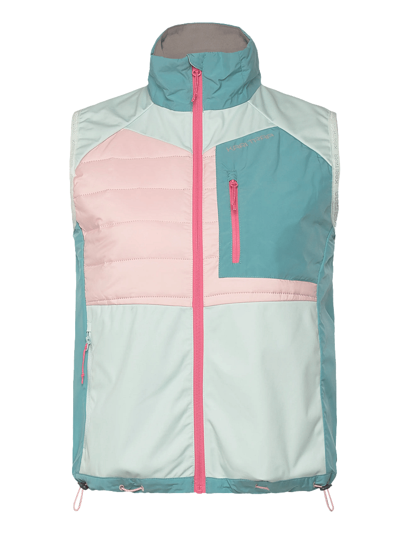 Kari Traa - NIA VEST - overtøj - aquat - 0
