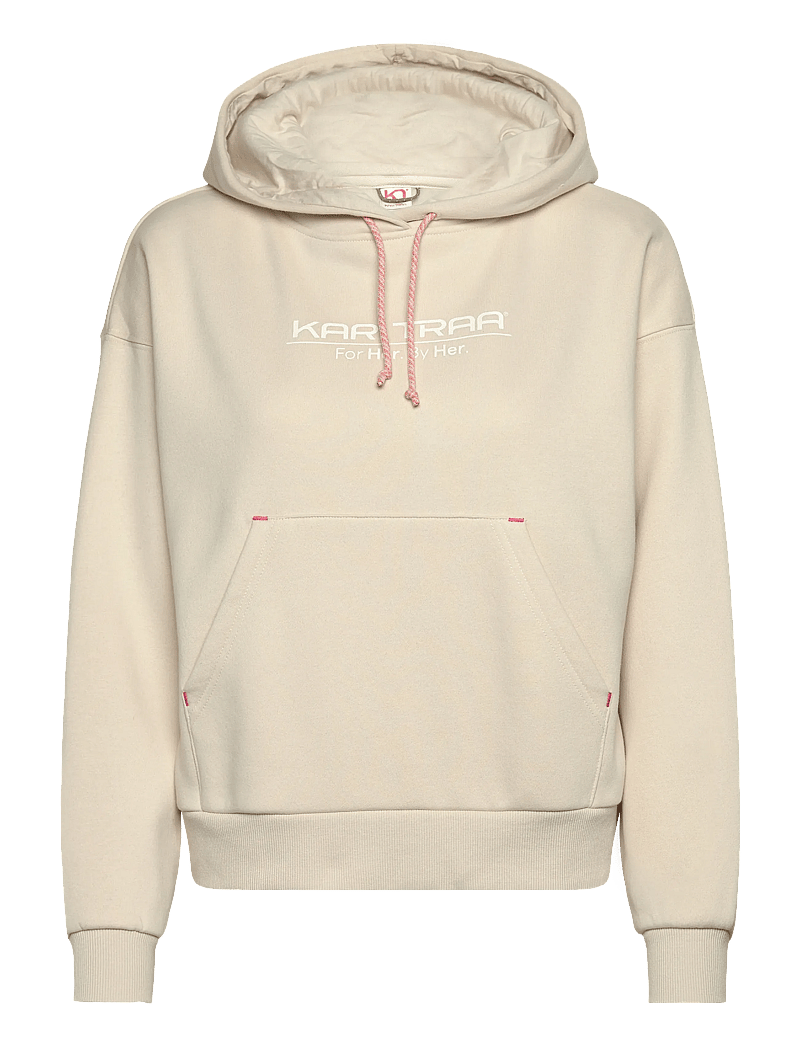 Kari Traa - ANELIE LOGO HOOD - huvtröjor - bjerk - 1