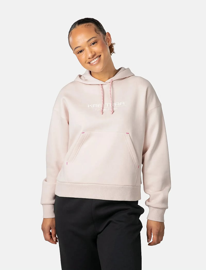 Kari Traa - ANELIE LOGO HOOD - huvtröjor - bjerk - 0