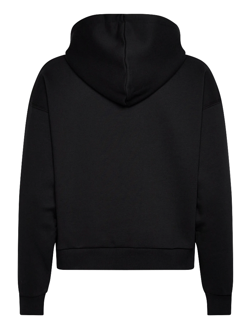 Kari Traa - ANELIE LOGO HOOD - overdele - black - 2