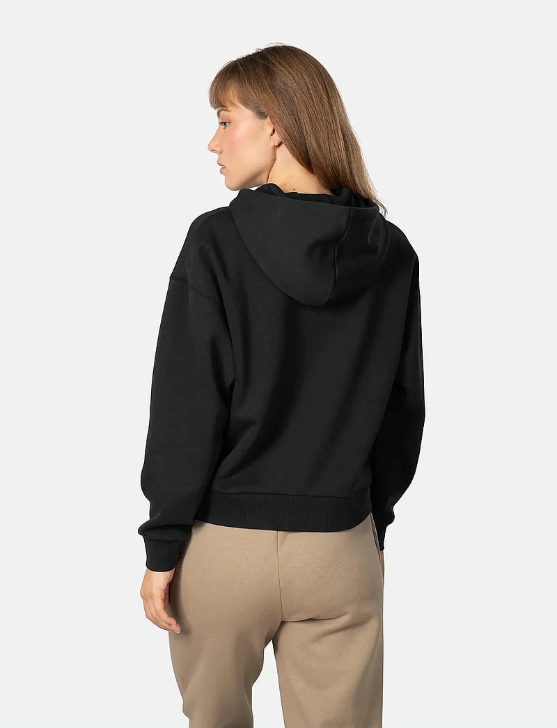 Kari Traa - ANELIE LOGO HOOD - overdele - black - 3