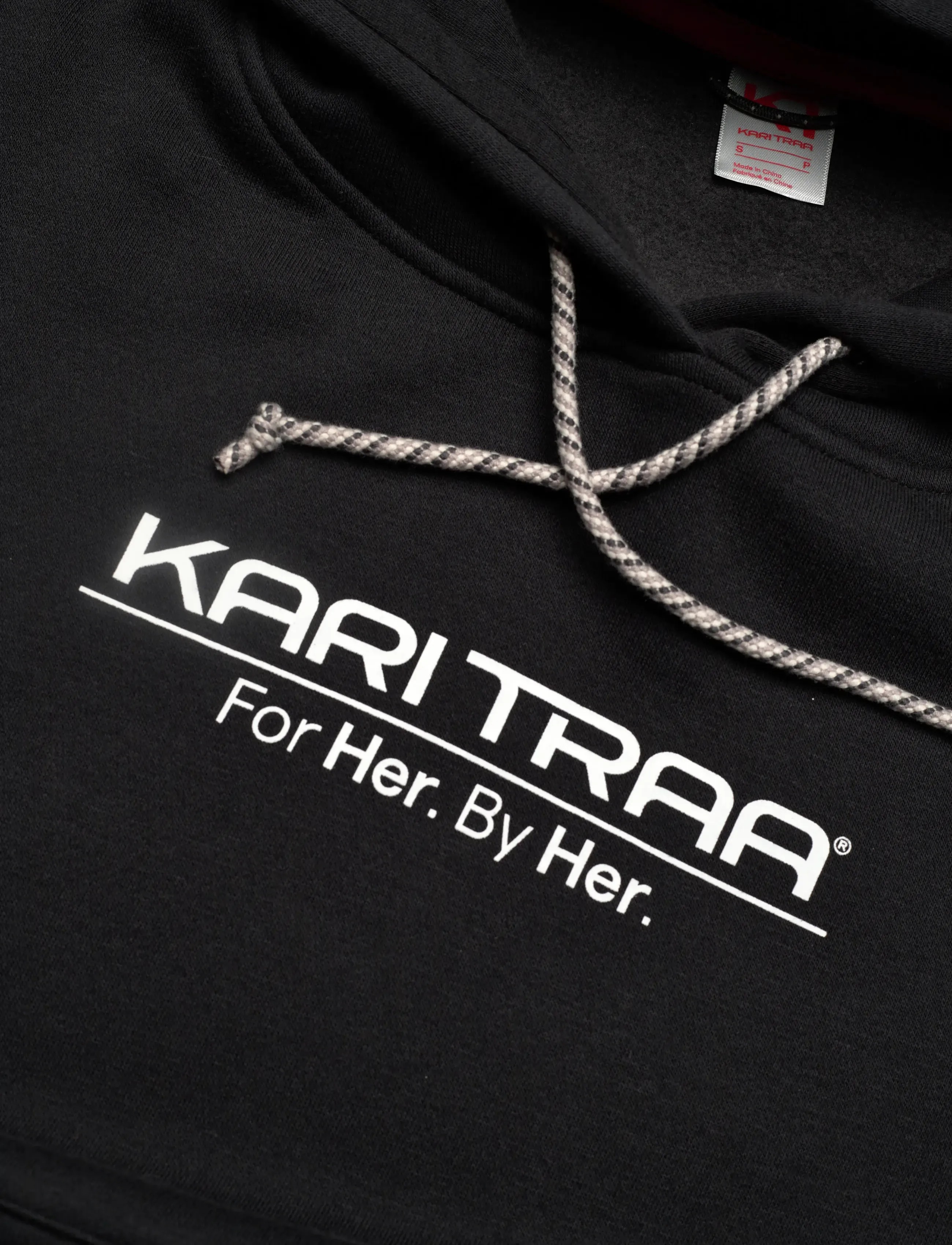 Kari Traa - ANELIE LOGO HOOD - sweatshirts - black - 4