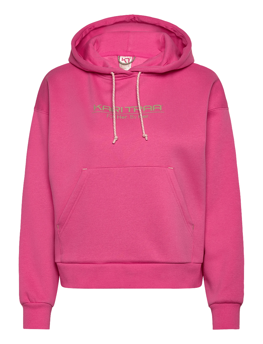 Kari Traa - ANELIE LOGO HOOD - dressipluusid ja pusad - spink - 1