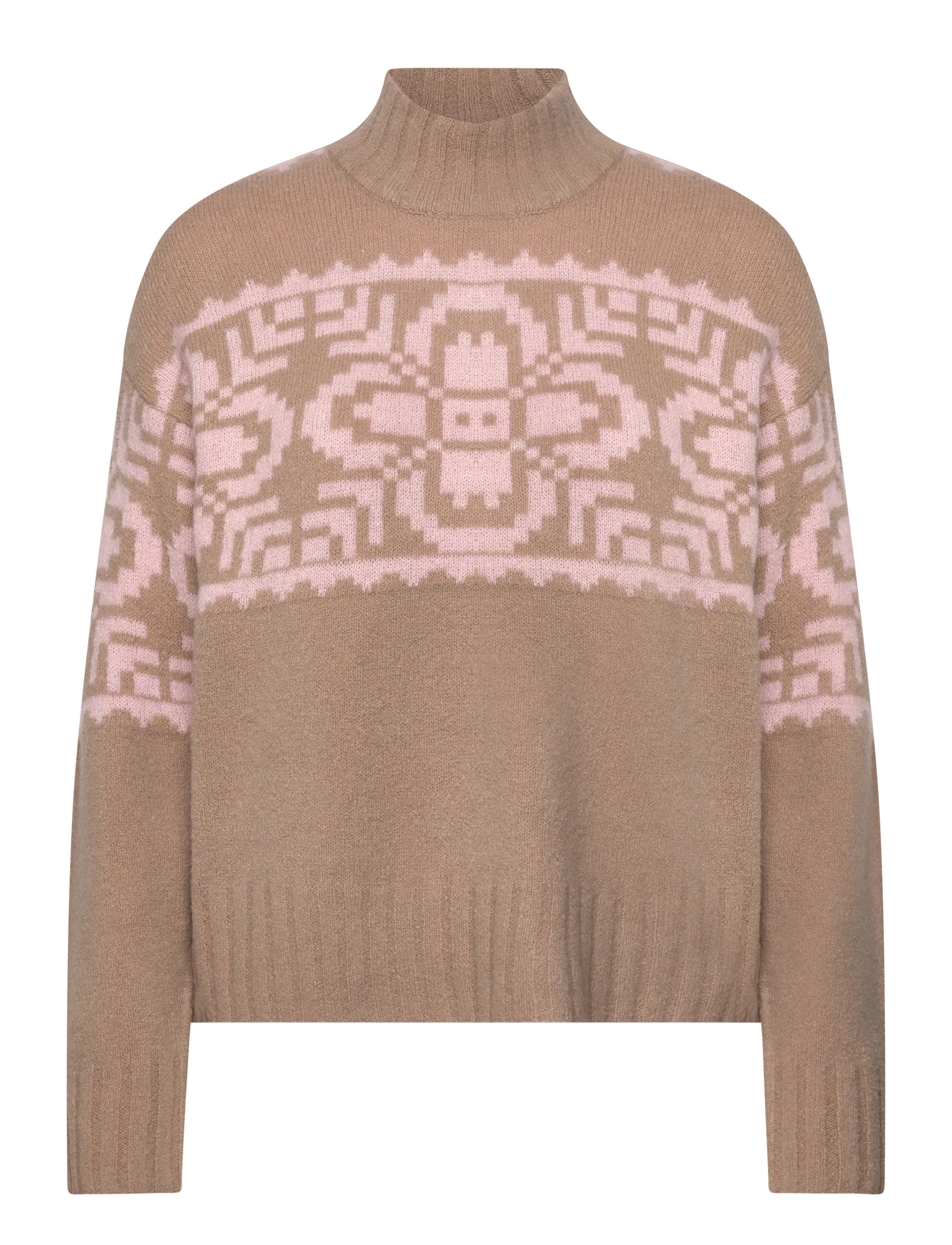 KARI TRAA Disa Knit Beige - XL - Damen