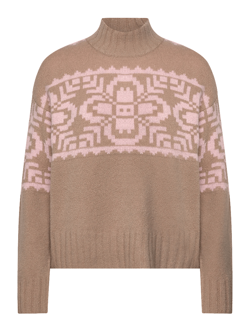 Kari Traa - DISA KNIT - sweatshirts - mocha - 1