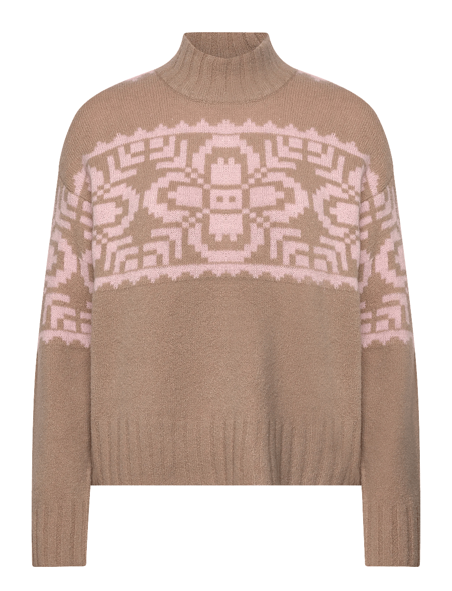 Kari Traa - DISA KNIT - habits tricotés - mocha - 1
