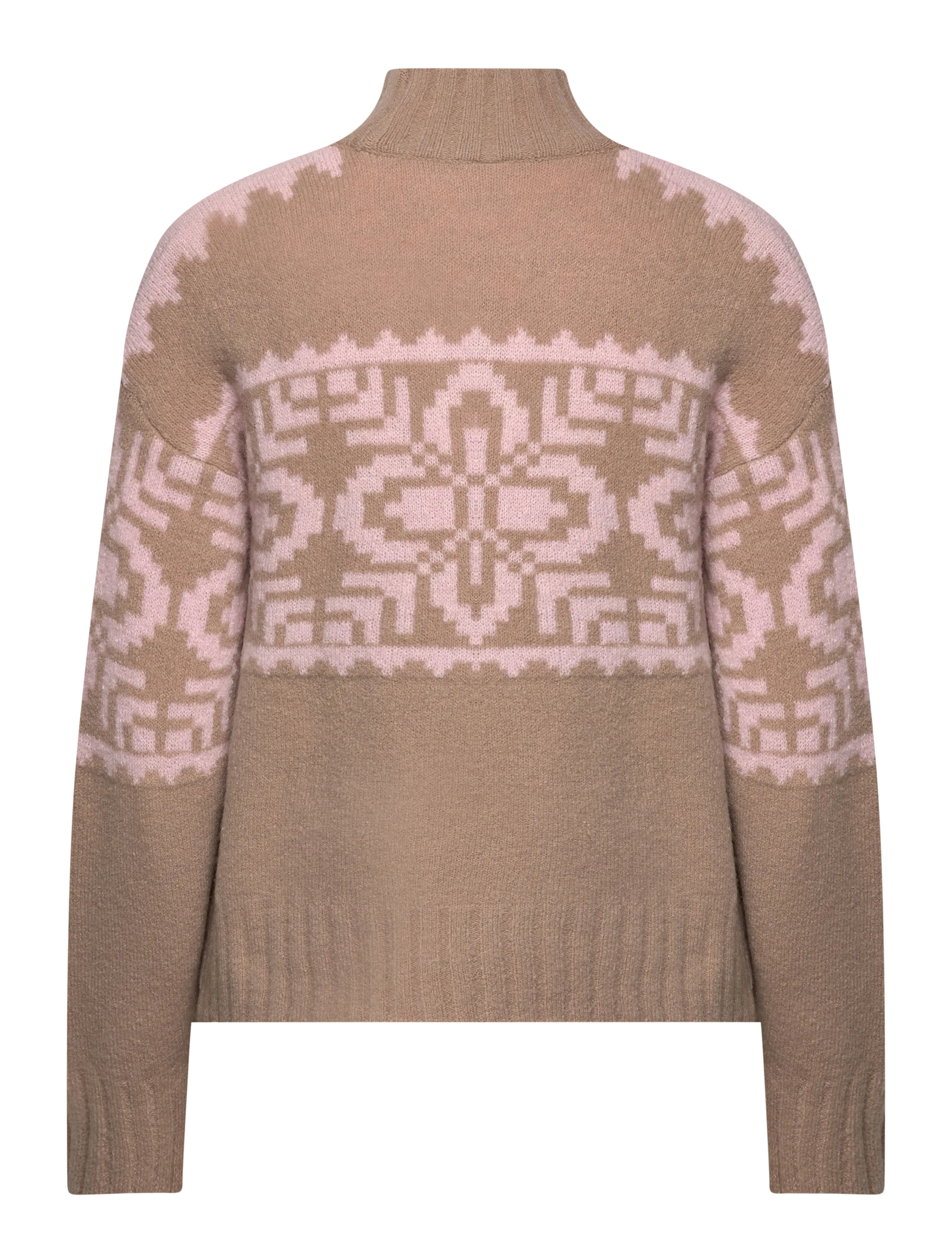 Kari Traa - DISA KNIT - habits tricotés - mocha - 2